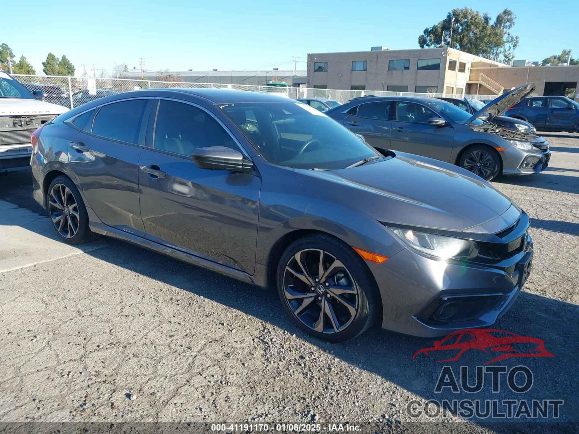 HONDA CIVIC 2020 - 2HGFC2F88LH558691