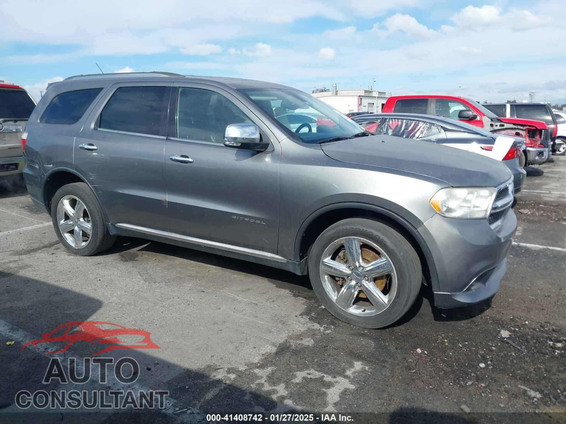 DODGE DURANGO 2012 - 1C4RDHEGXCC336158