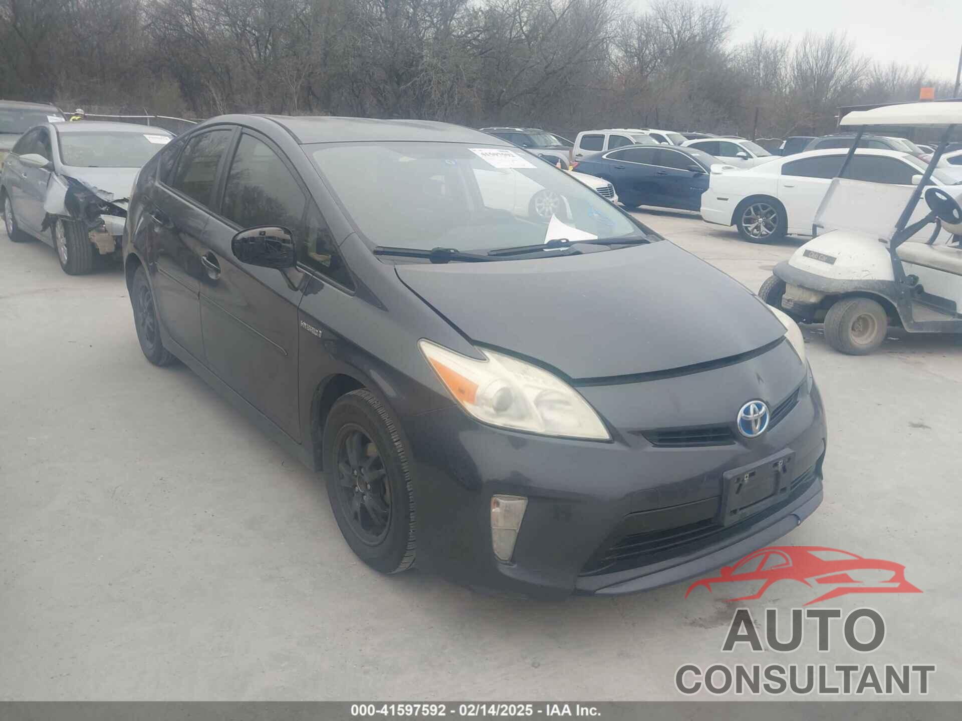 TOYOTA PRIUS 2012 - JTDKN3DU0C1567428