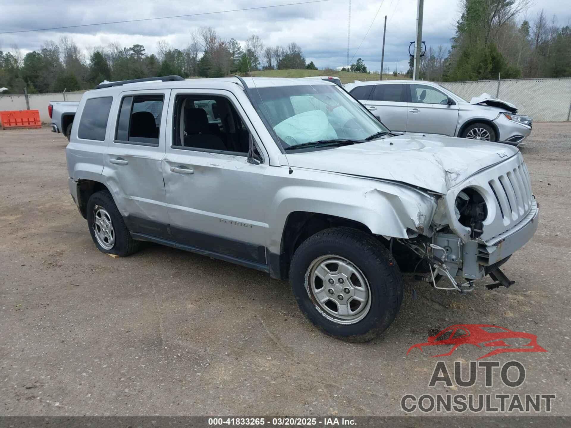 JEEP PATRIOT 2012 - 1C4NJPBA6CD632452