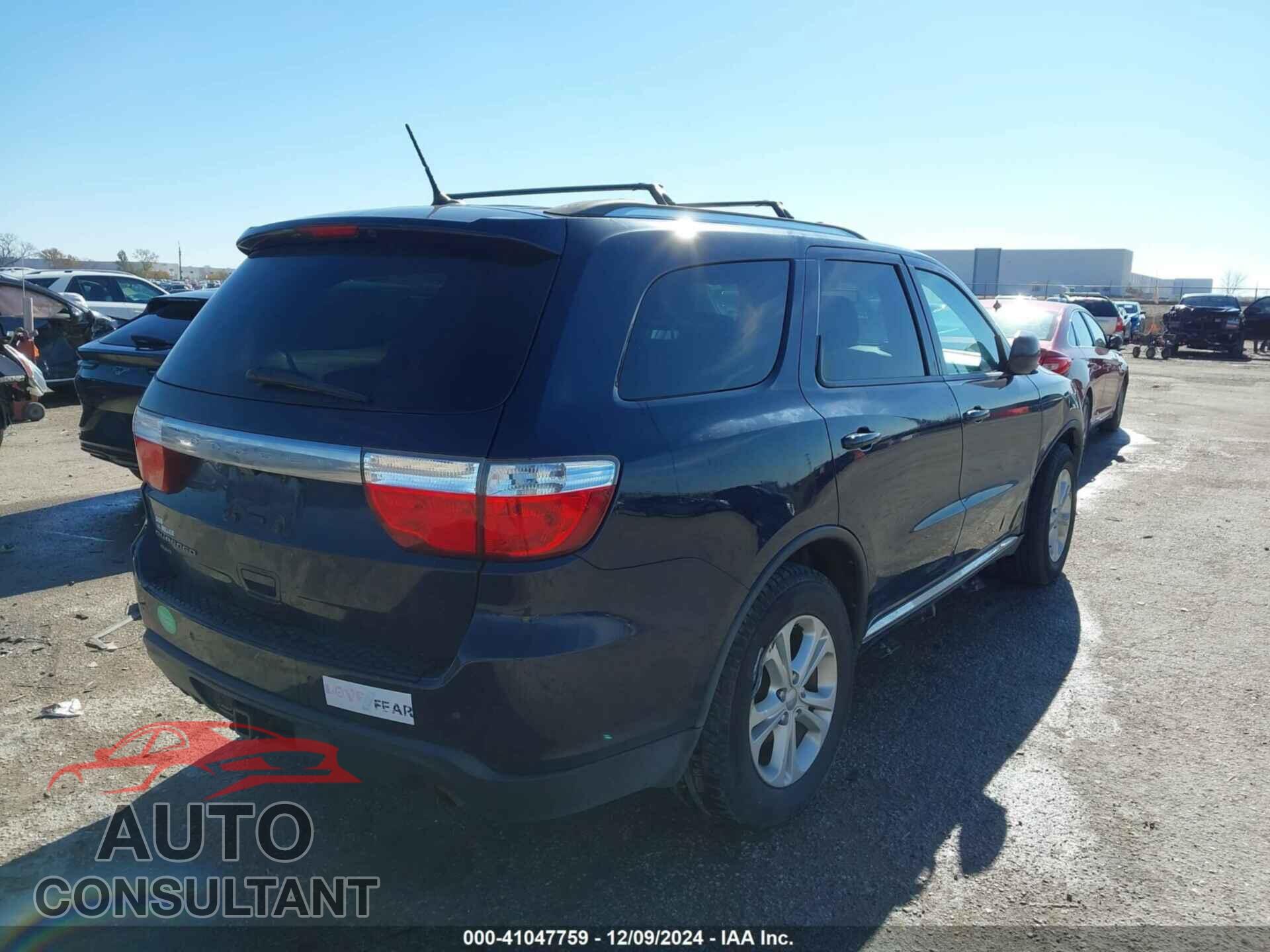 DODGE DURANGO 2013 - 1C4RDJAG6DC617808