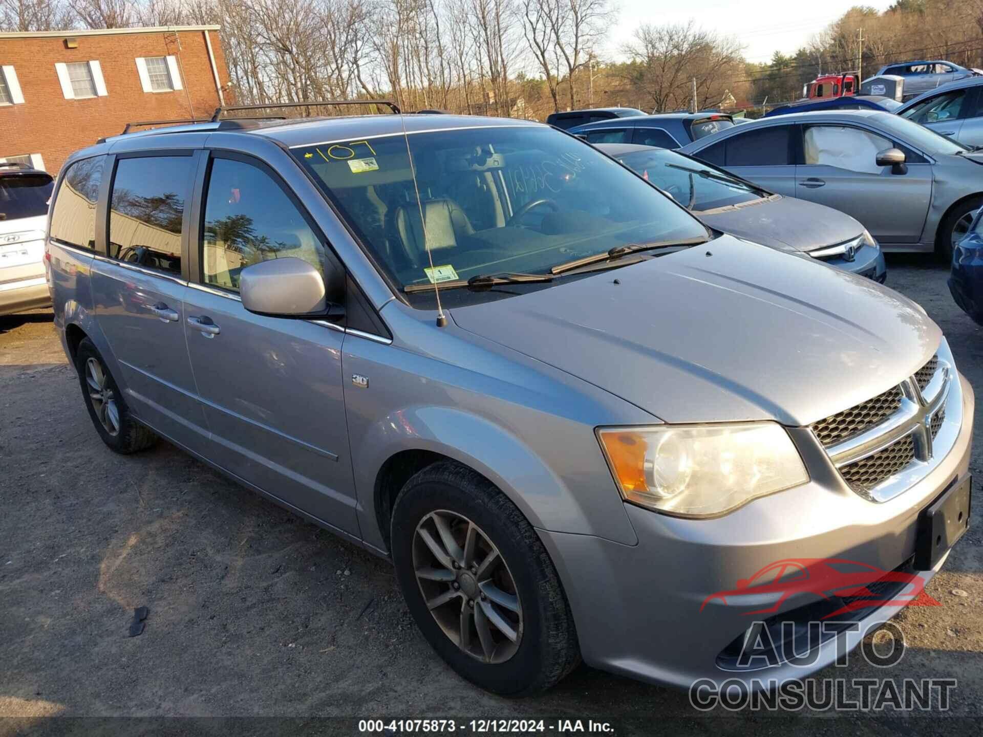 DODGE GRAND CARAVAN 2014 - 2C4RDGCG7ER366421