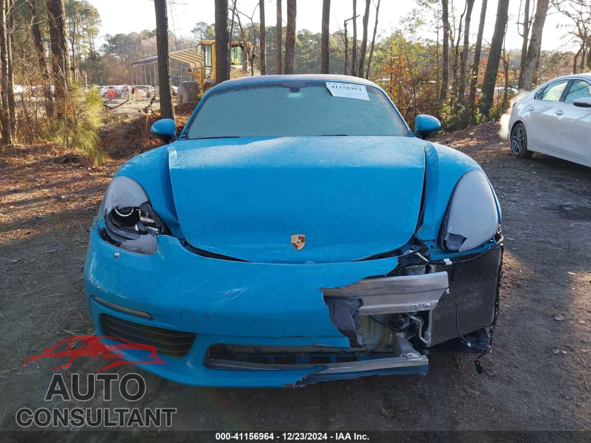 PORSCHE 718 BOXSTER 2017 - WP0CA2A82HS221013