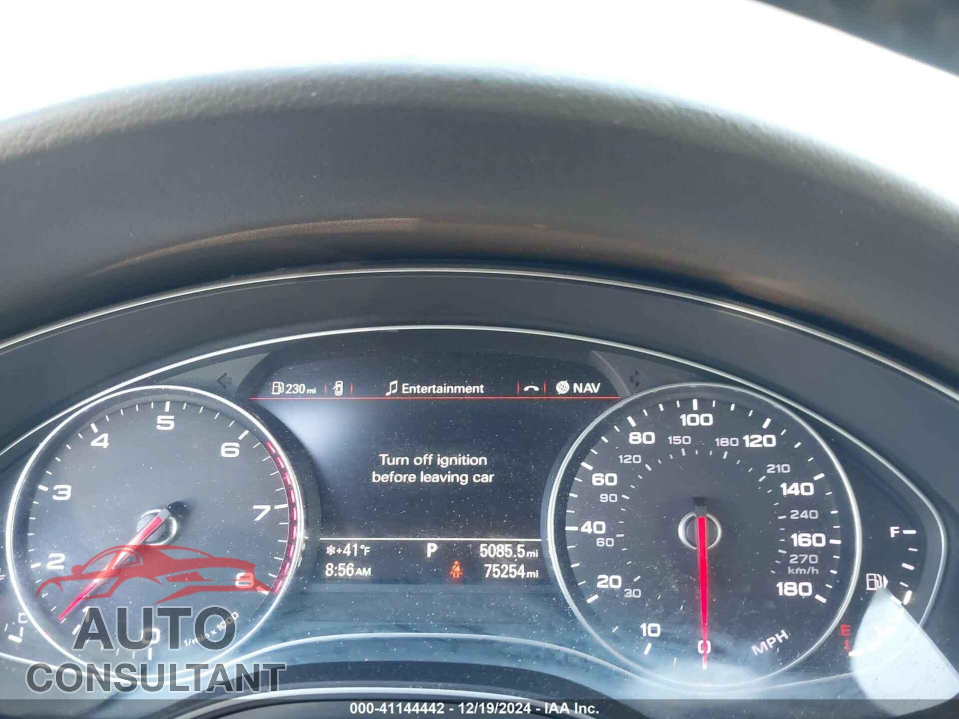 AUDI A6 2015 - WAUGFAFC2FN037077