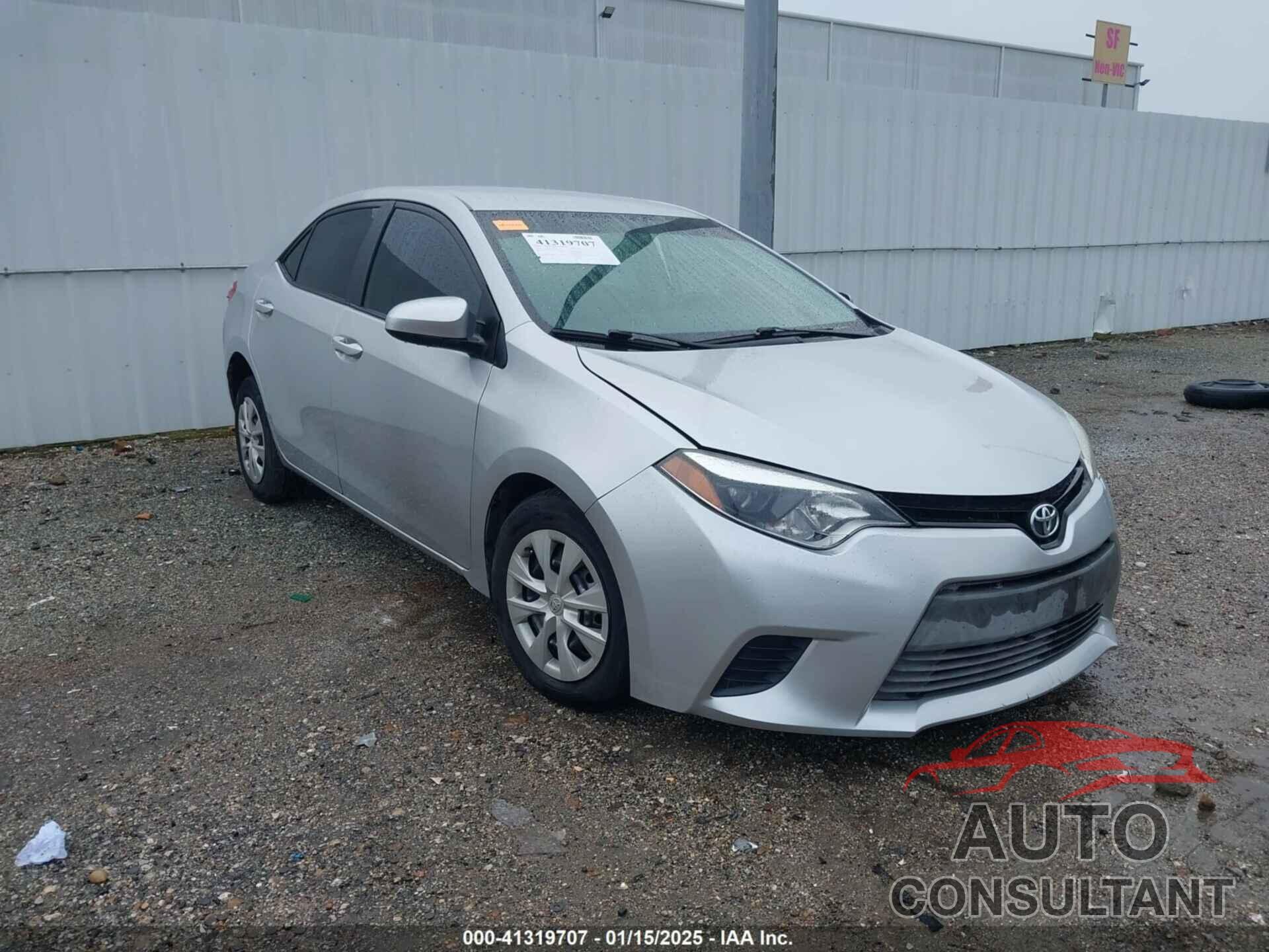 TOYOTA COROLLA 2015 - 2T1BURHE8FC325673