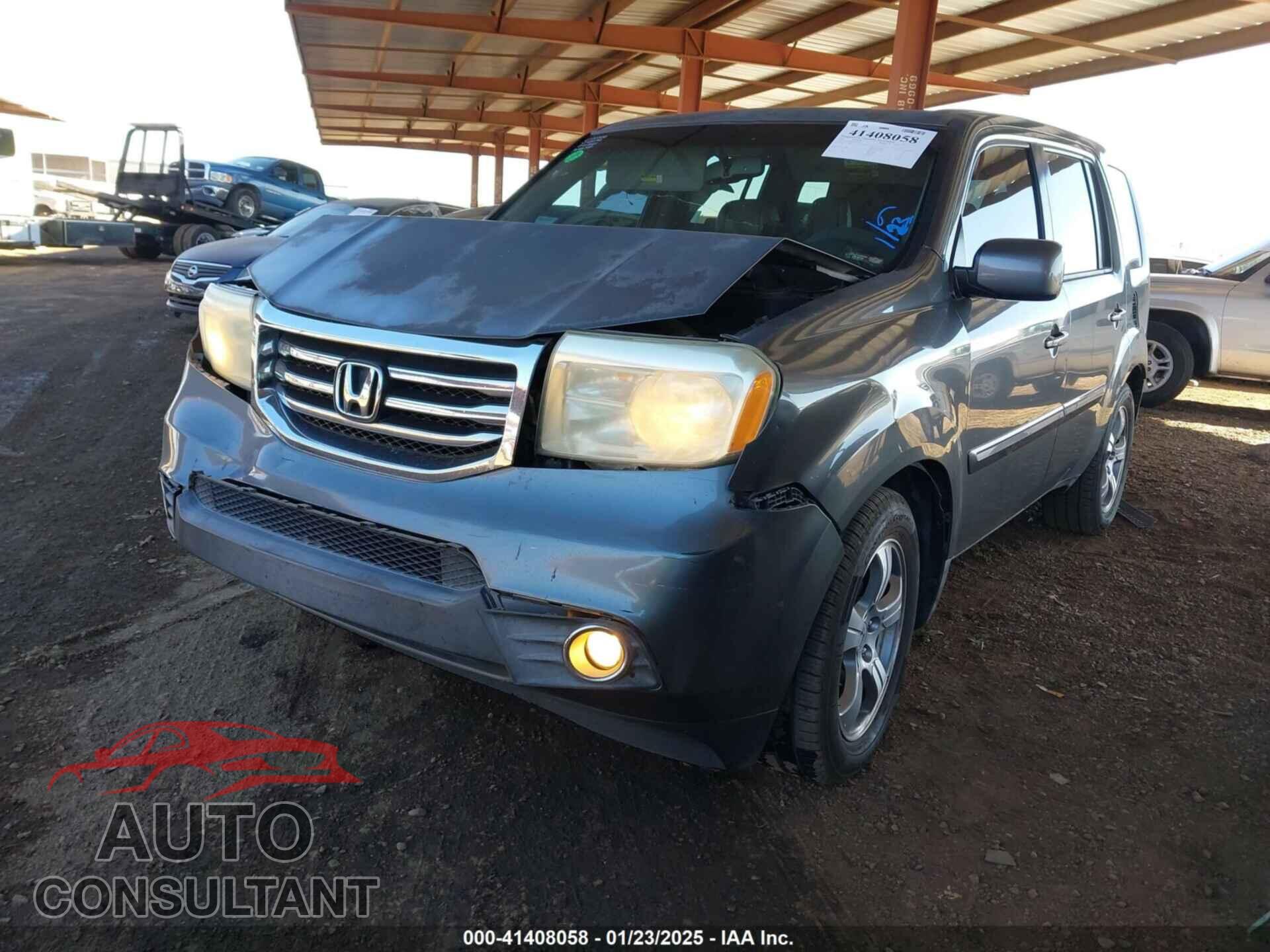 HONDA PILOT 2012 - 5FNYF4H60CB050792