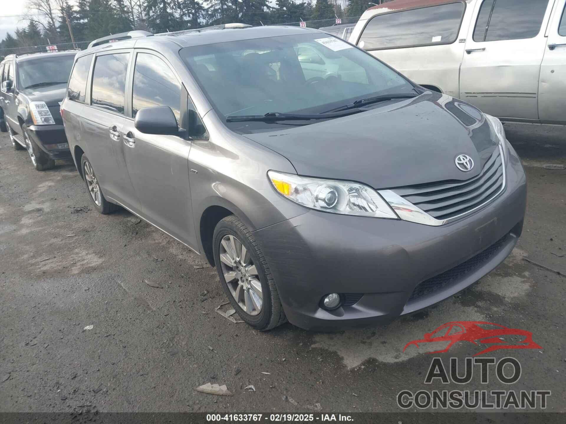 TOYOTA SIENNA 2017 - 5TDDZ3DC4HS160419