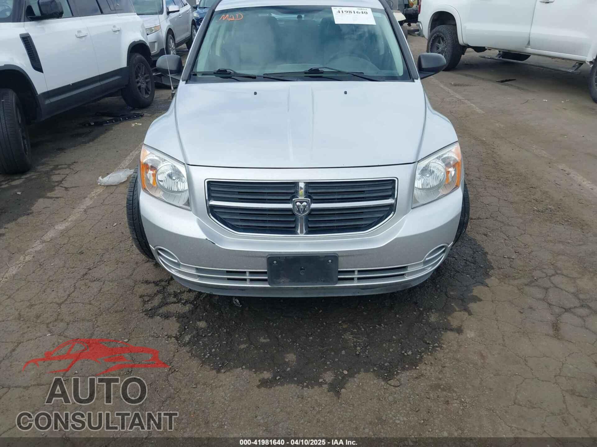 DODGE CALIBER 2009 - 1B3HB48A49D147611
