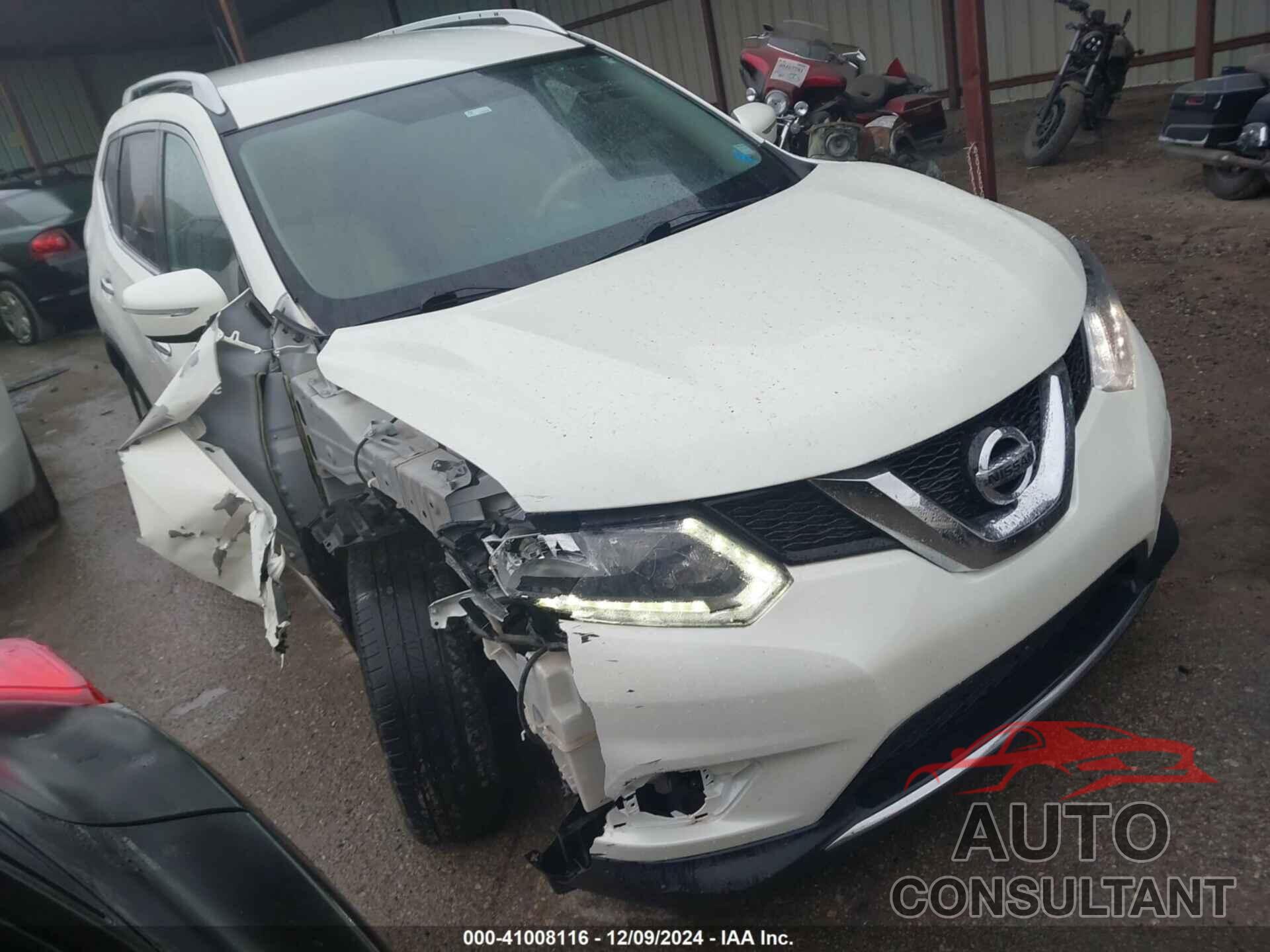 NISSAN ROGUE 2015 - KNMAT2MT8FP527134