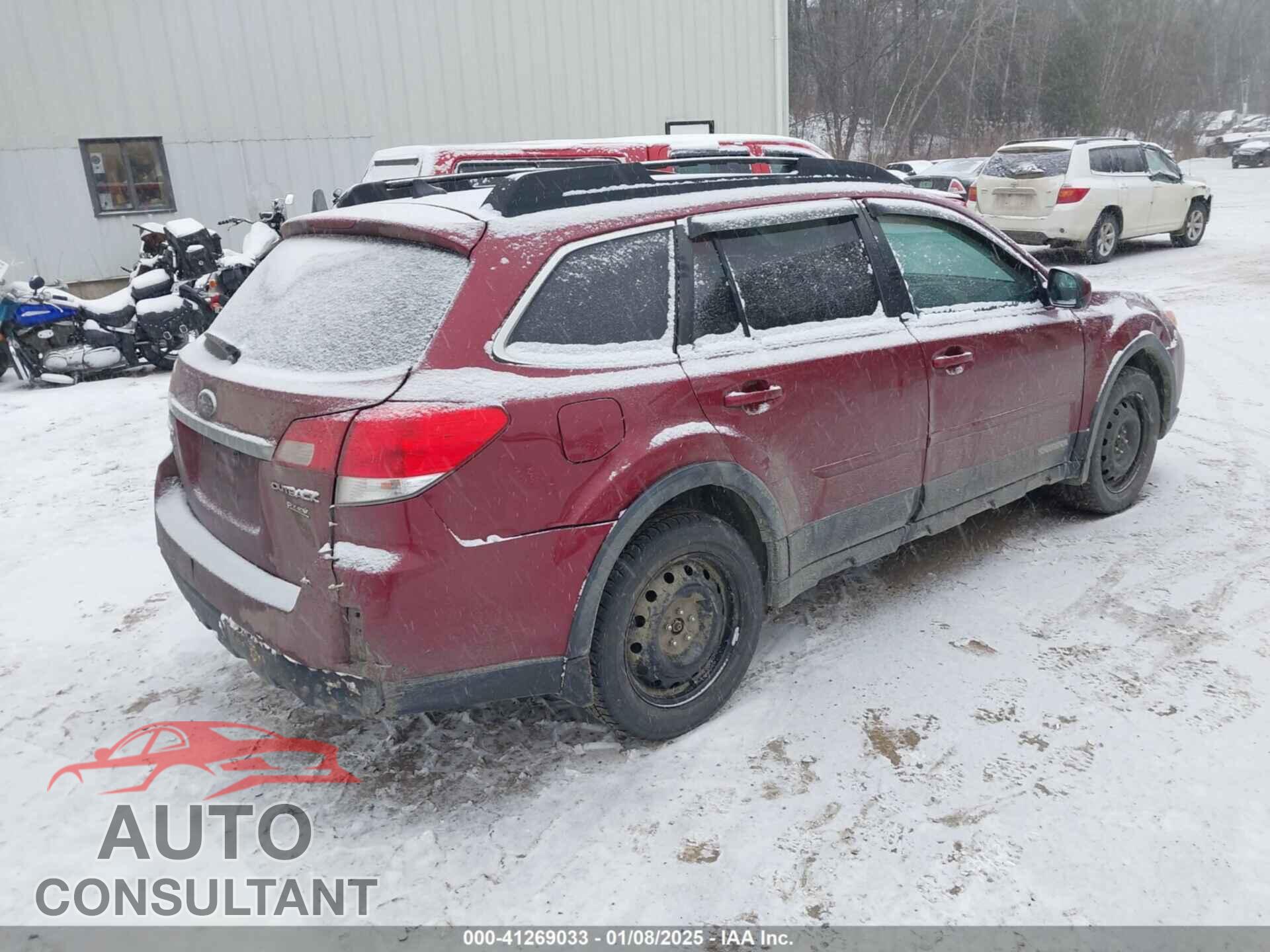 SUBARU OUTBACK 2011 - 4S4BRBLC9B3400538