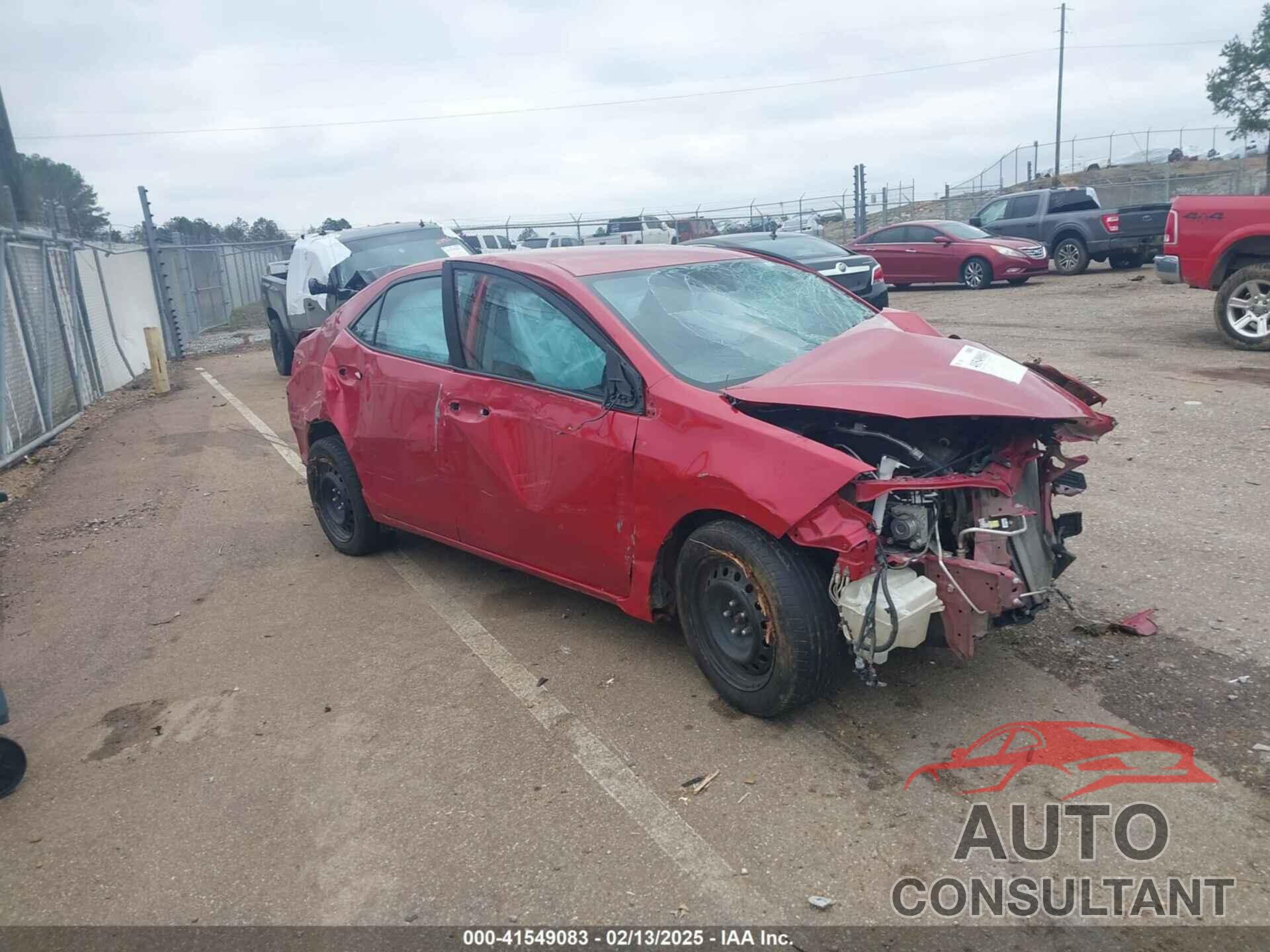 TOYOTA COROLLA 2016 - 5YFBURHE7GP479809
