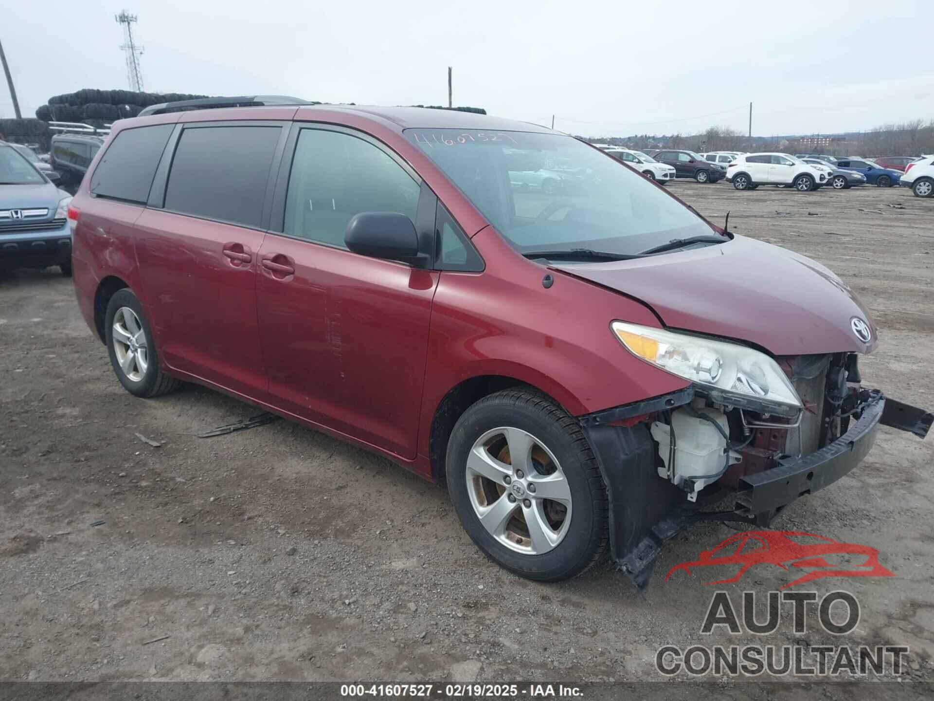 TOYOTA SIENNA 2014 - 5TDKK3DC6ES433383