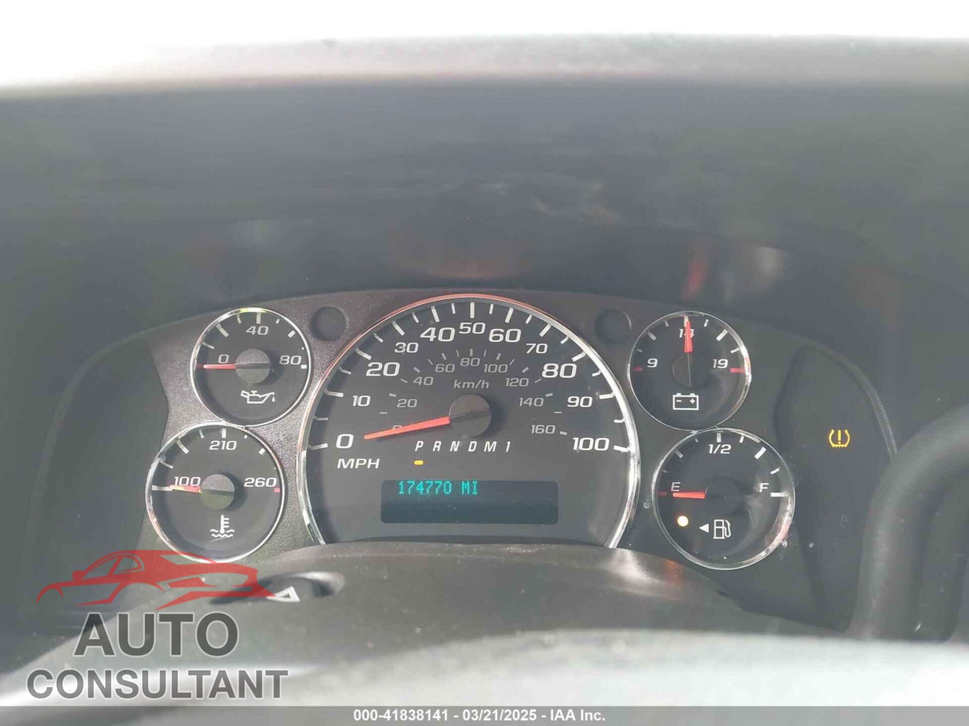 CHEVROLET EXPRESS 2500 2014 - 1GCWGGCA4E1209164