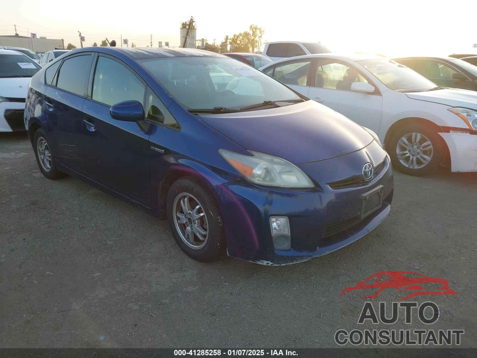 TOYOTA PRIUS 2010 - JTDKN3DU1A1306158