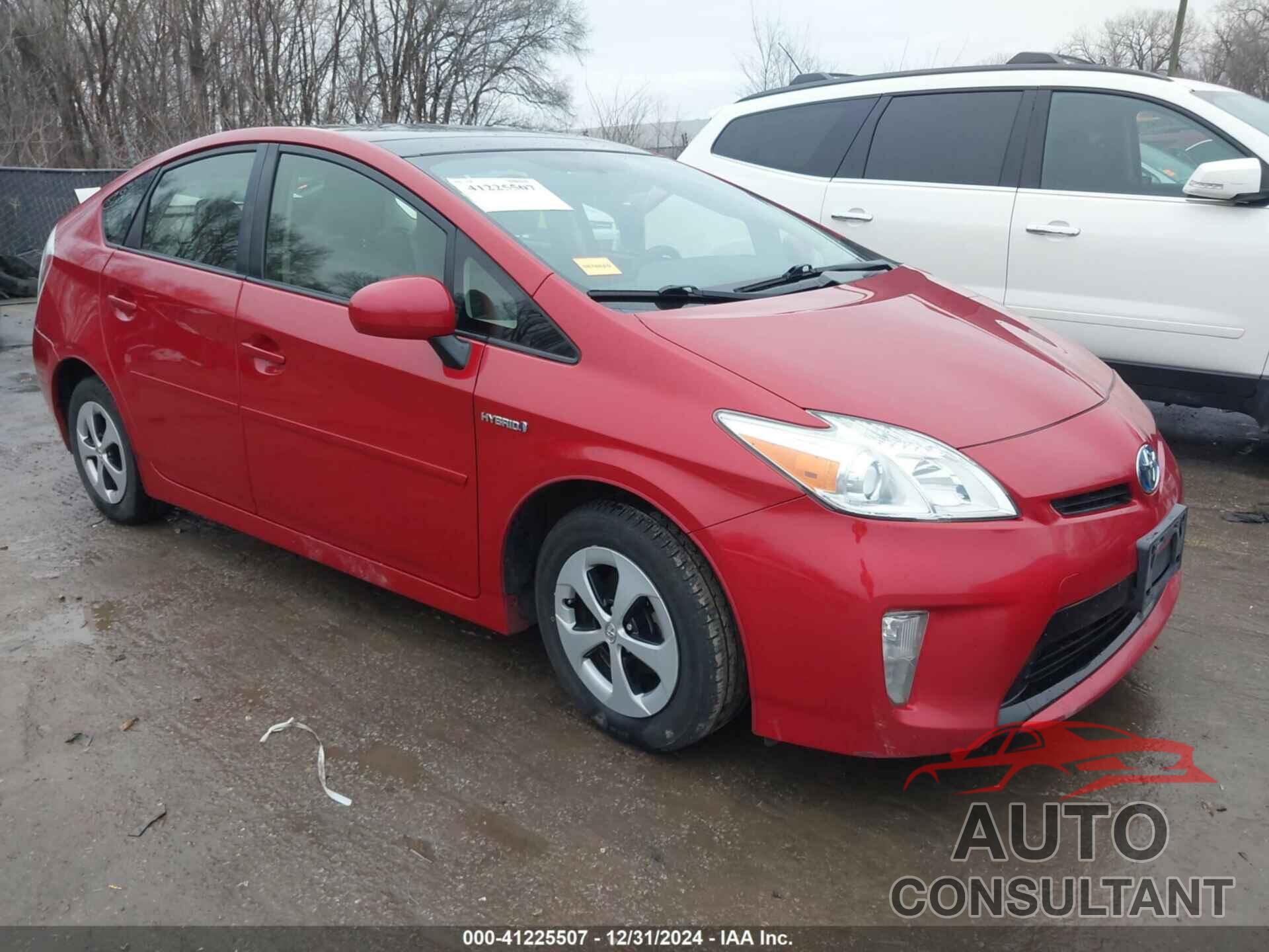 TOYOTA PRIUS 2012 - JTDKN3DU9C5496349