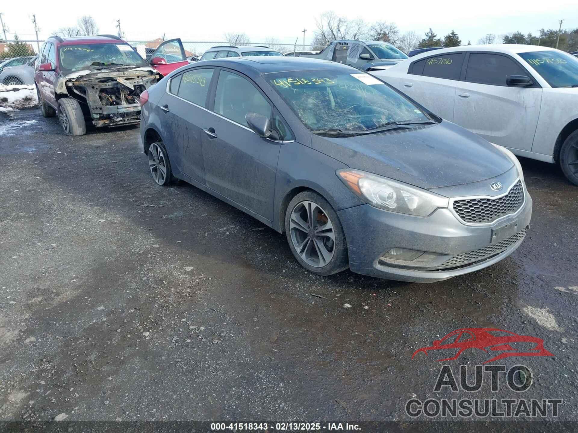 KIA FORTE 2014 - KNAFZ4A86E5181396