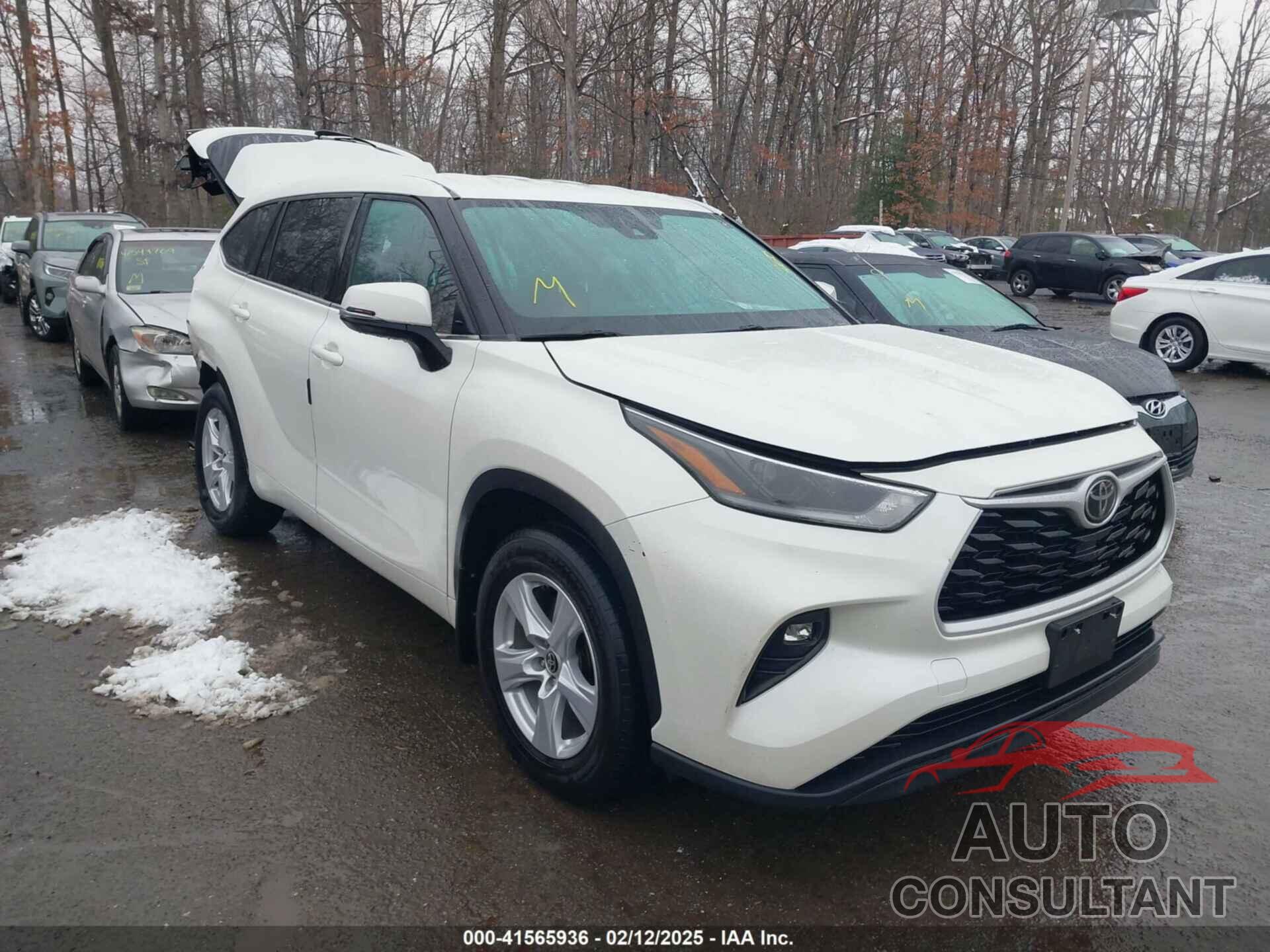 TOYOTA HIGHLANDER 2021 - 5TDBZRBH2MS544184