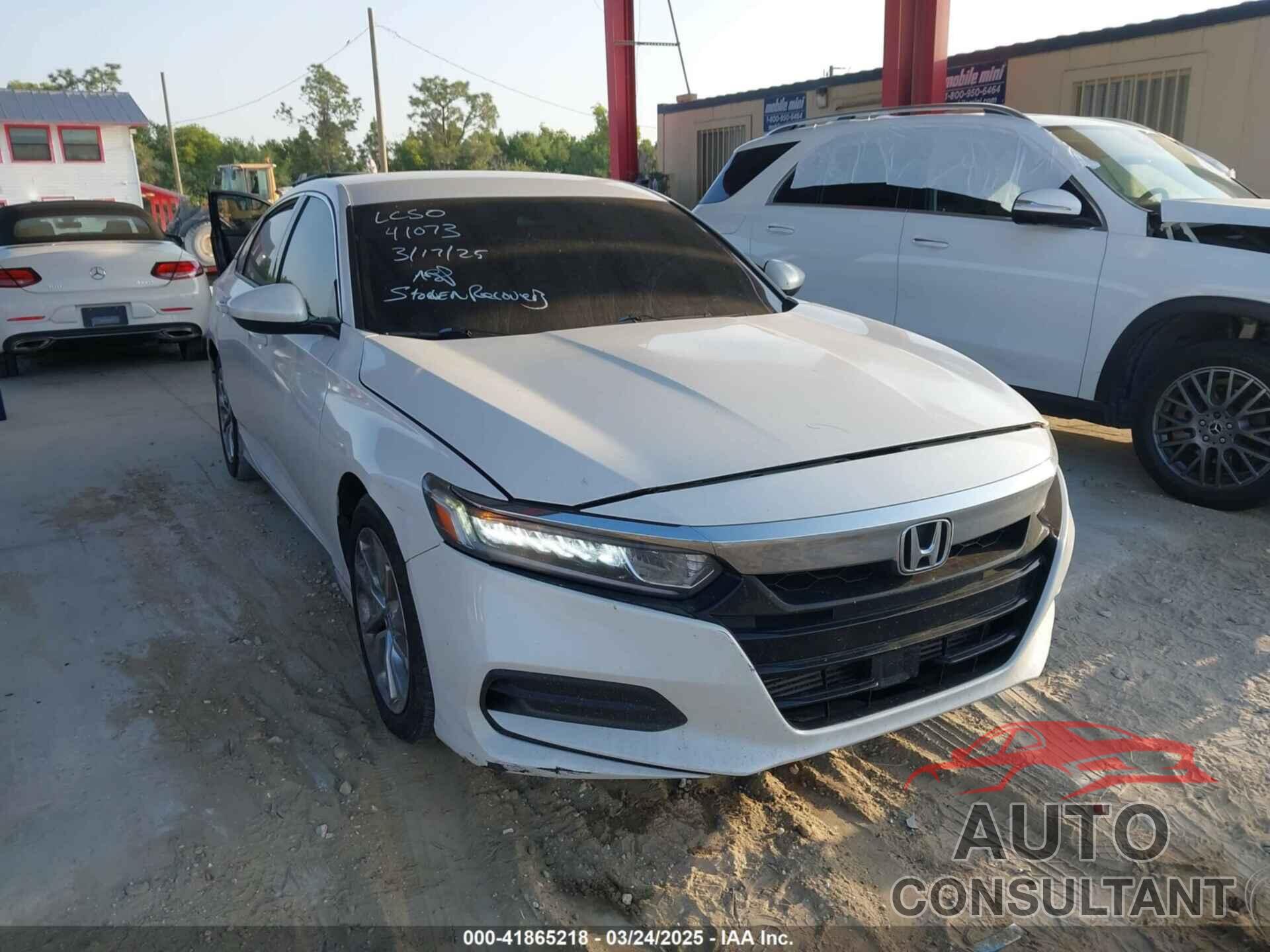 HONDA ACCORD 2018 - 1HGCV1F1XJA233465