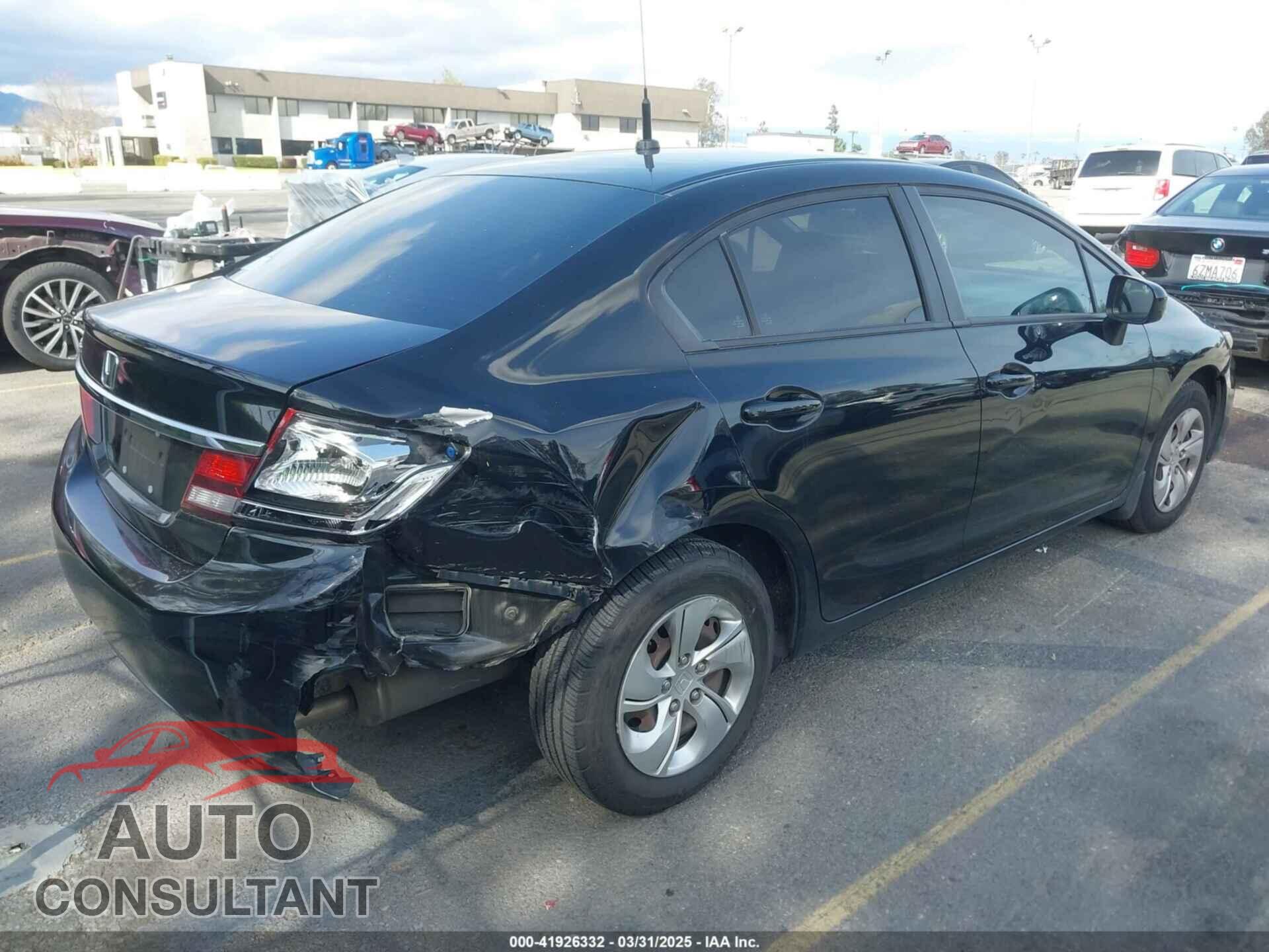 HONDA CIVIC 2015 - 19XFB2F55FE235576