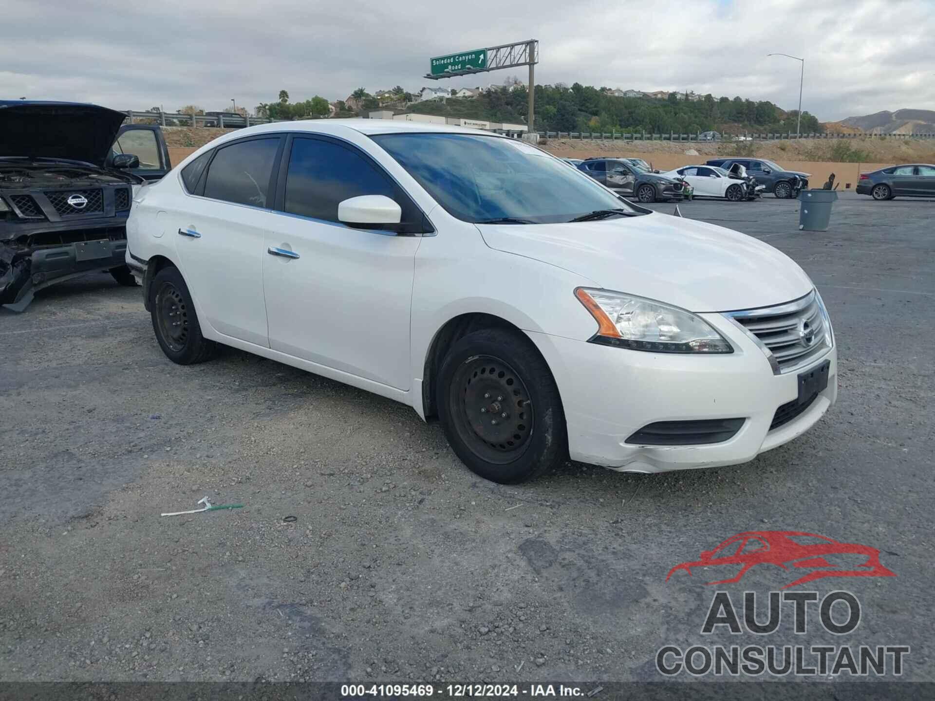 NISSAN SENTRA 2013 - 3N1AB7AP9DL788761