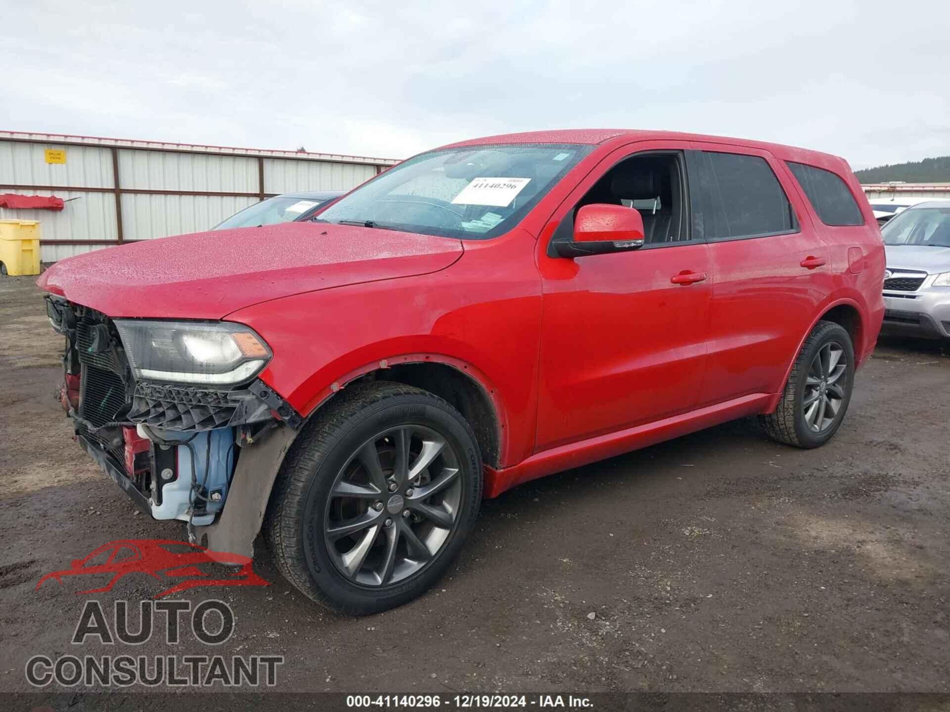 DODGE DURANGO 2017 - 1C4RDJDG6HC847852