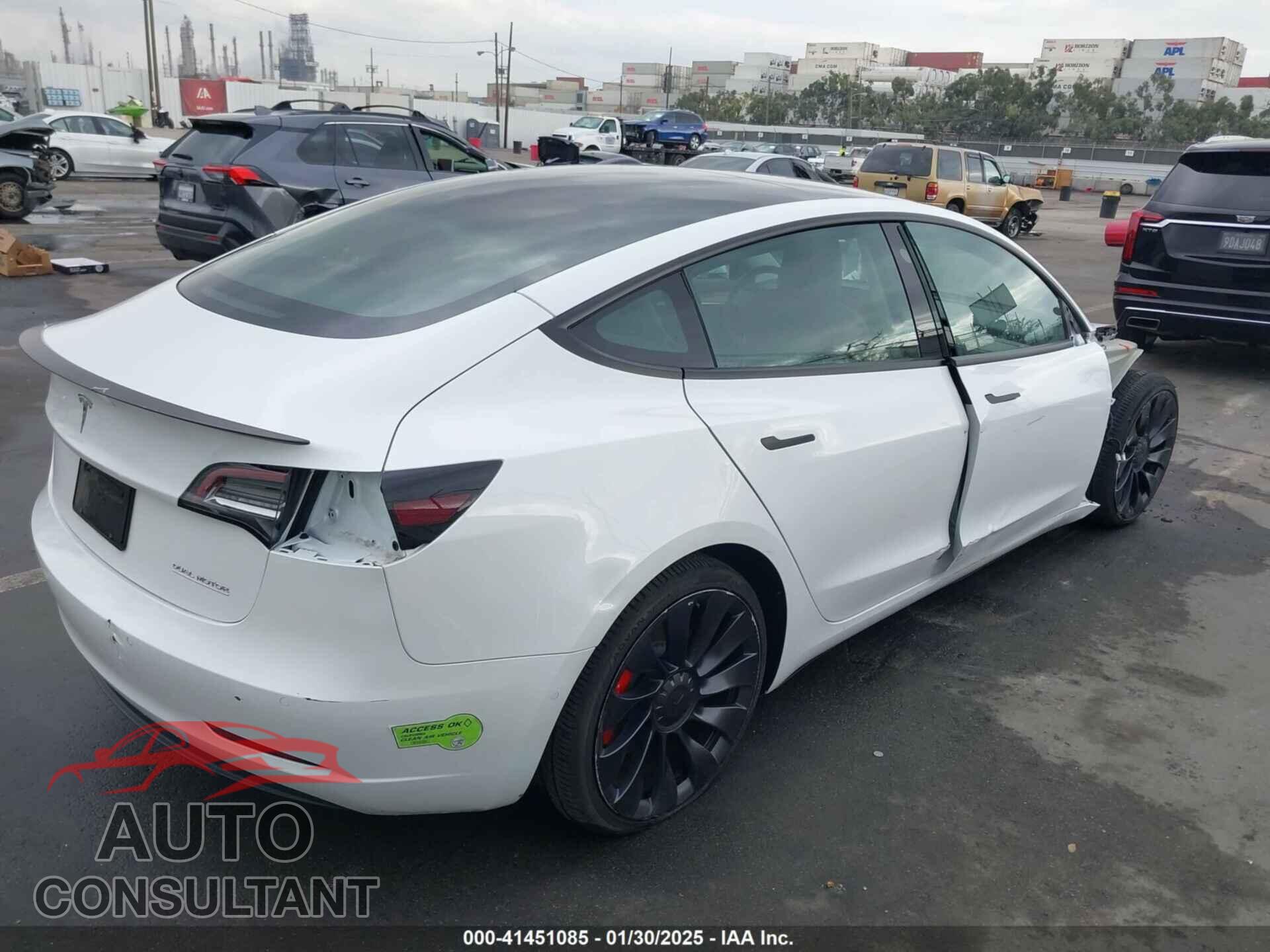 TESLA MODEL 3 2022 - 5YJ3E1EC0NF293544