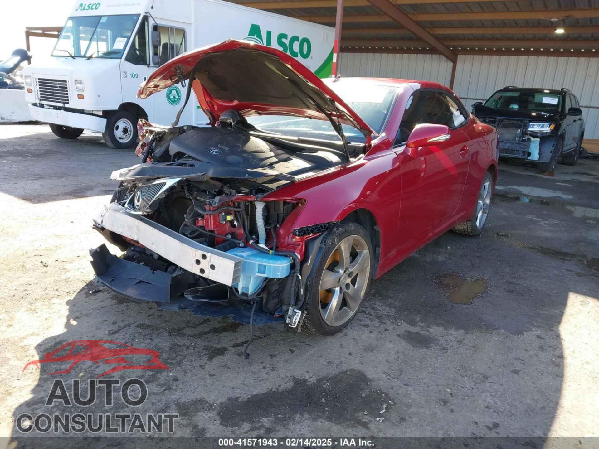 LEXUS IS 250C 2010 - JTHFF2C20A2507339