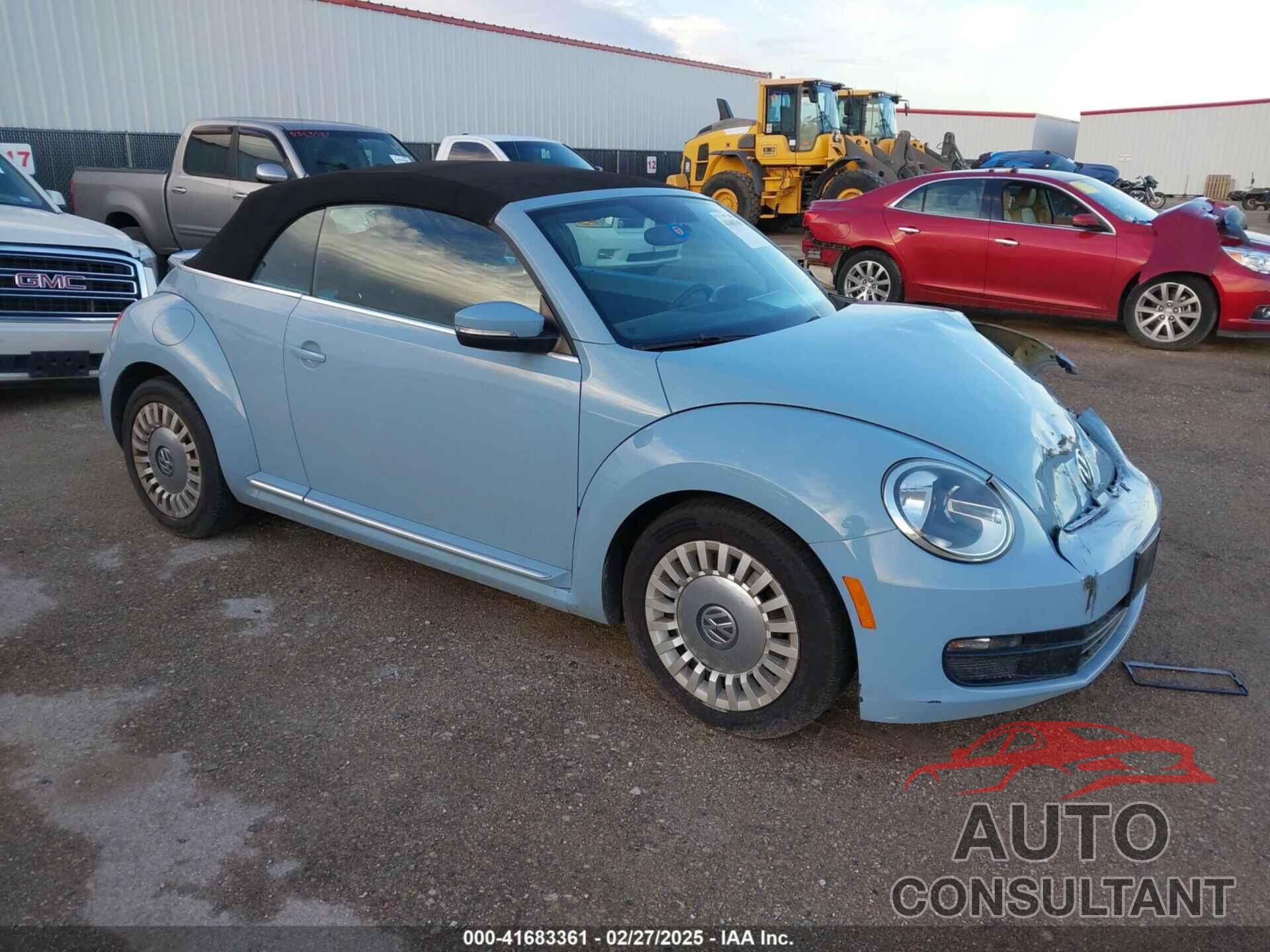 VOLKSWAGEN BEETLE 2013 - 3VW5P7AT9DM811542
