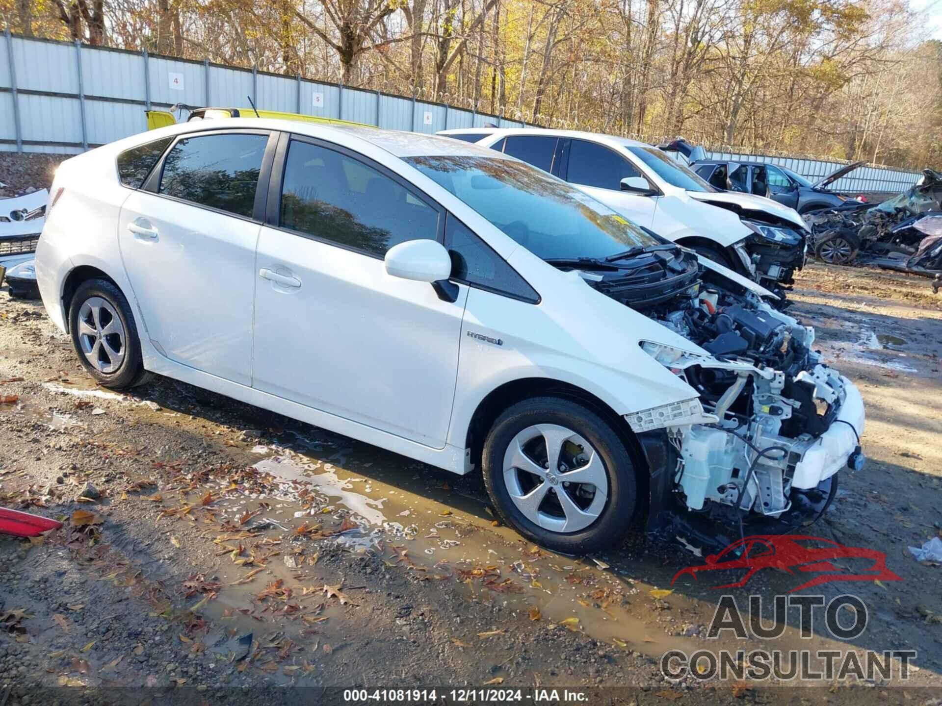 TOYOTA PRIUS 2014 - JTDKN3DU1E0366386