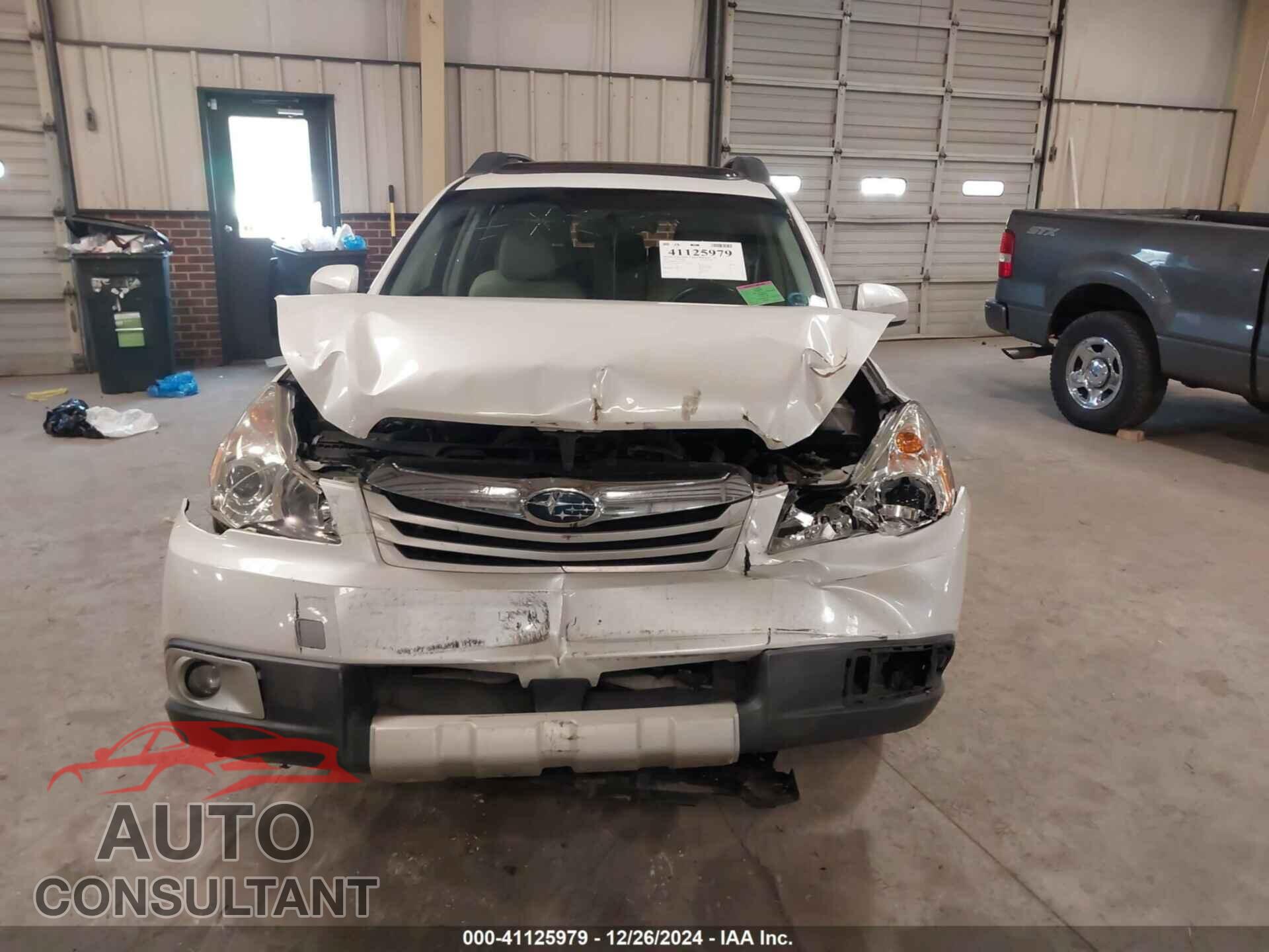 SUBARU OUTBACK 2011 - 4S4BRDLC7B2368237