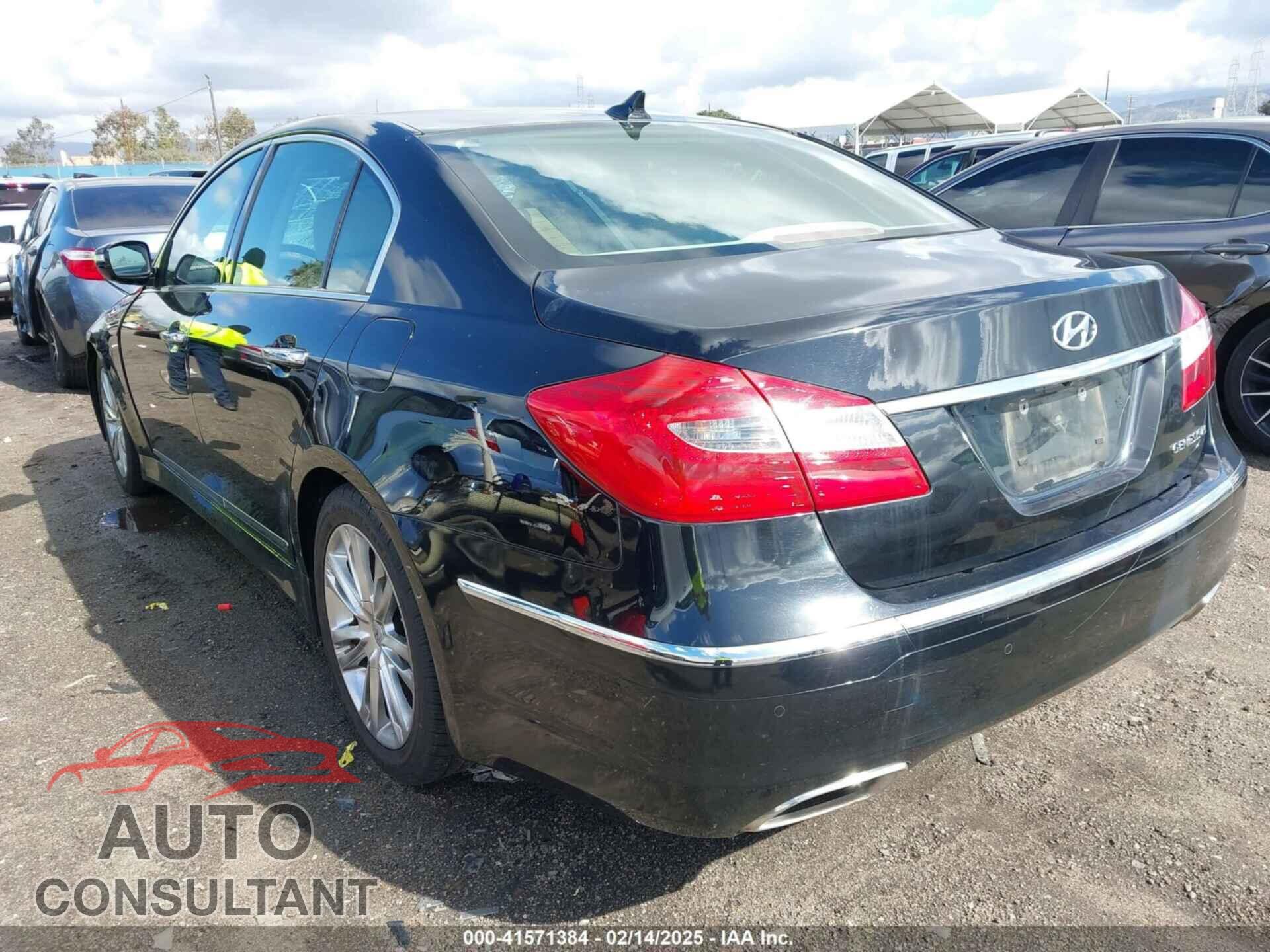 HYUNDAI GENESIS 2012 - KMHGC4DF9CU167364