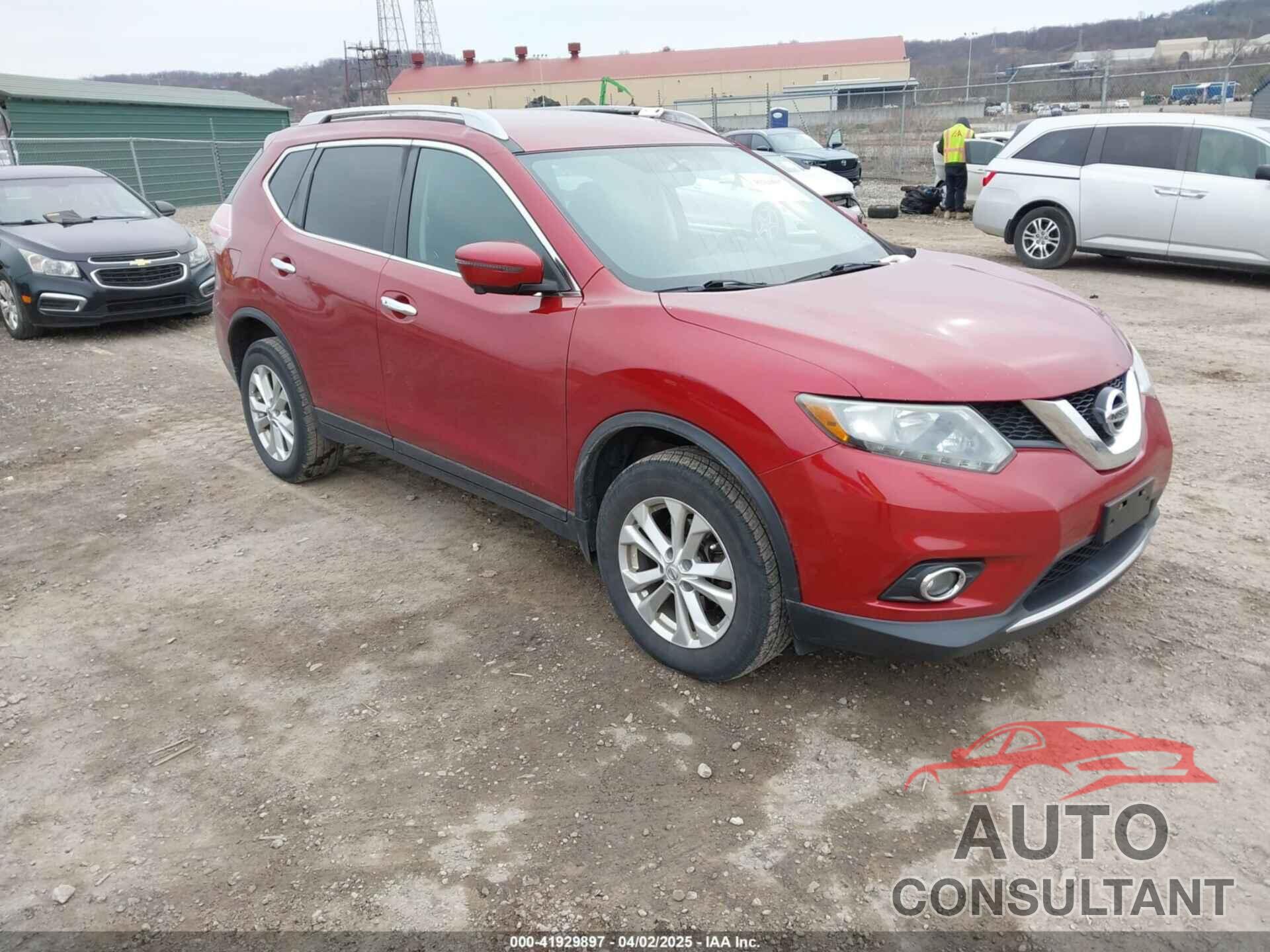 NISSAN ROGUE 2016 - 5N1AT2MVXGC808860