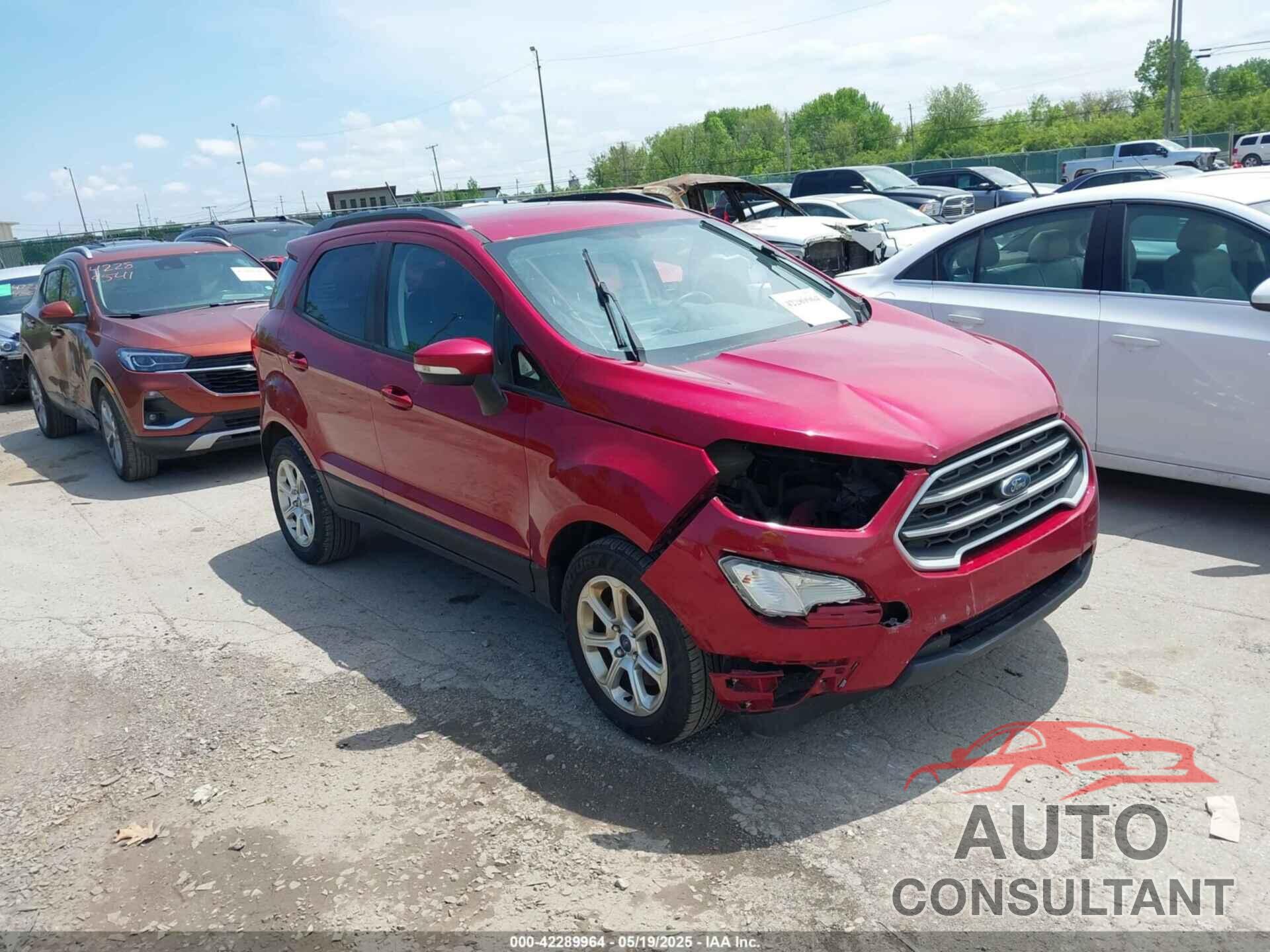 FORD ECOSPORT 2019 - MAJ3S2GE2KC269239
