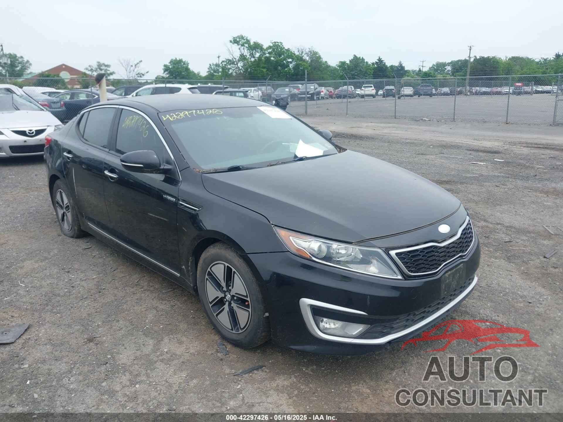 KIA OPTIMA HYBRID 2013 - KNAGM4AD7D5059645