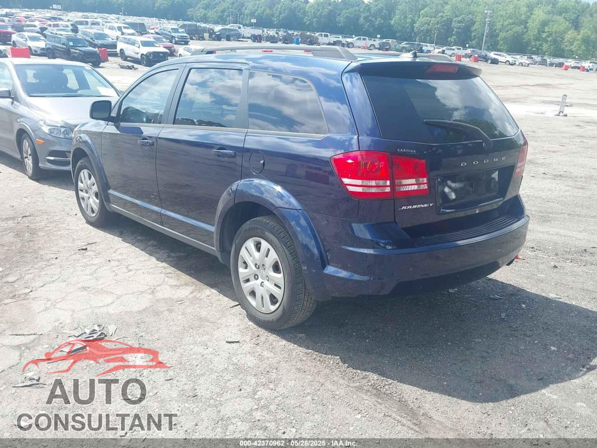 DODGE JOURNEY 2017 - 3C4PDCAB8HT545527