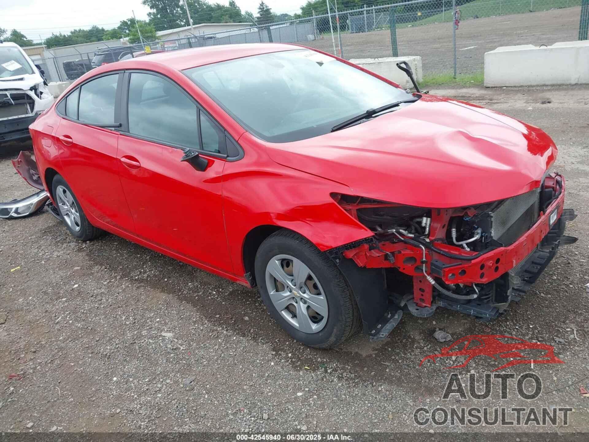 CHEVROLET CRUZE 2017 - 1G1BC5SM6H7219716