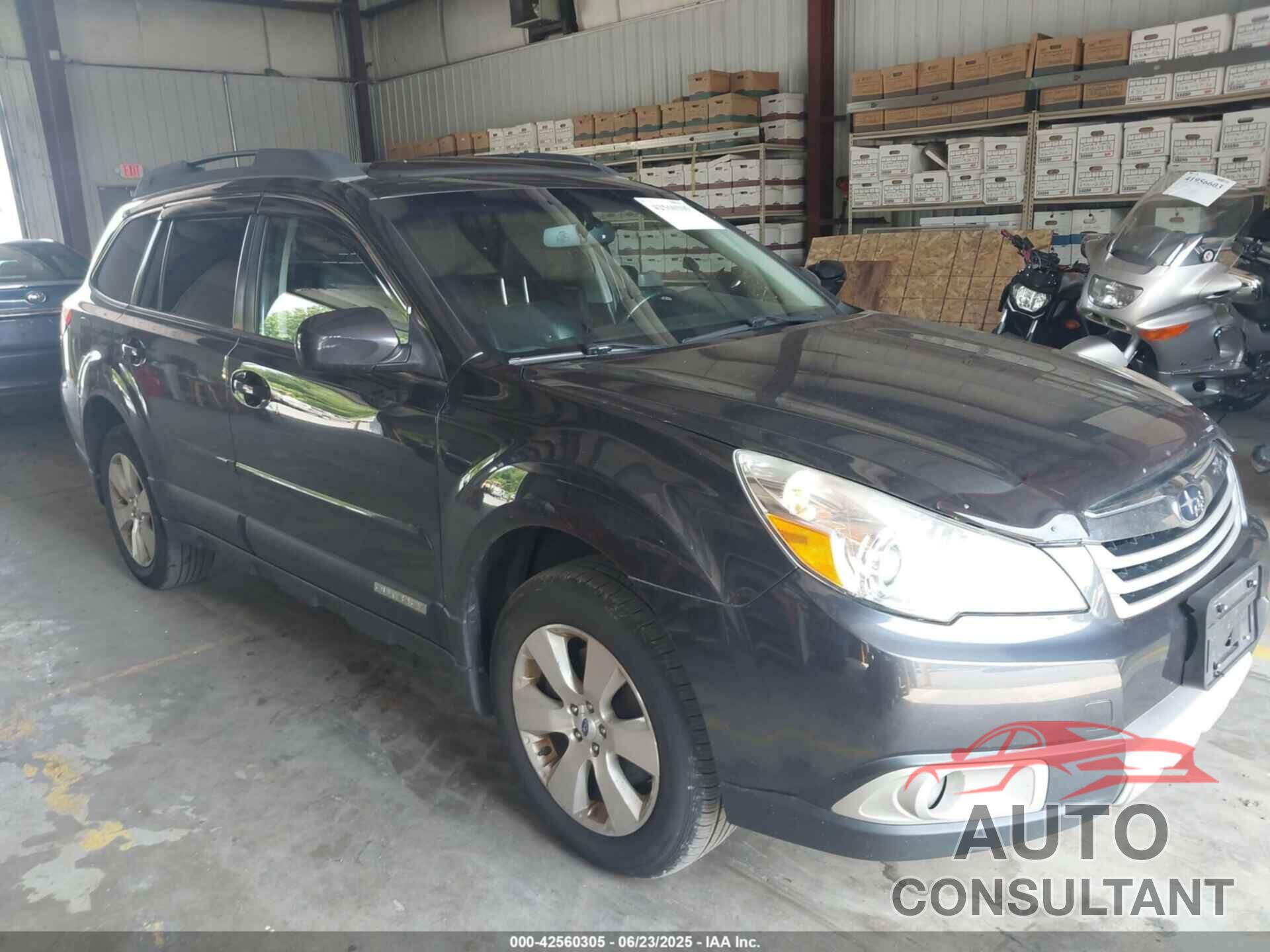 SUBARU OUTBACK 2012 - 4S4BRDKC9C2240536