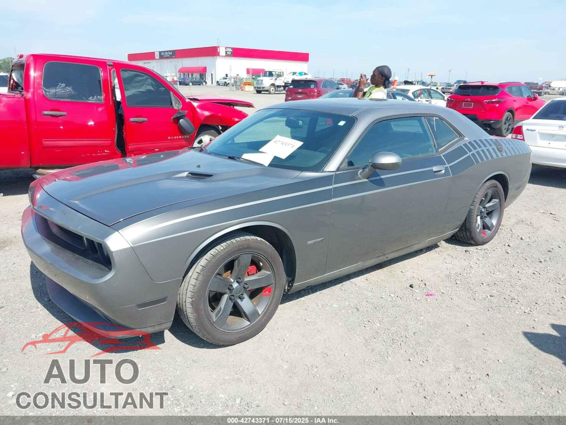 DODGE CHALLENGER 2012 - 2C3CDYAG6CH262198