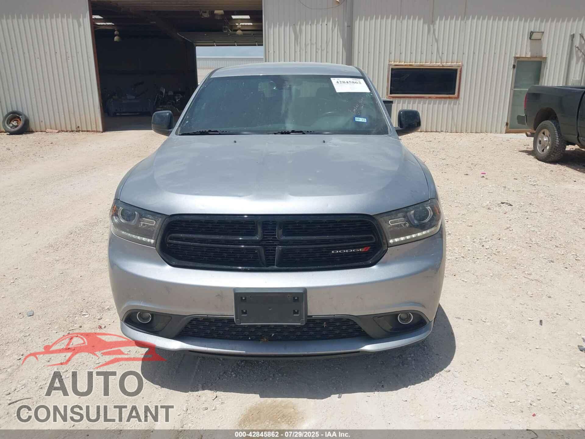 DODGE DURANGO 2019 - 1C4RDHAG5KC598416