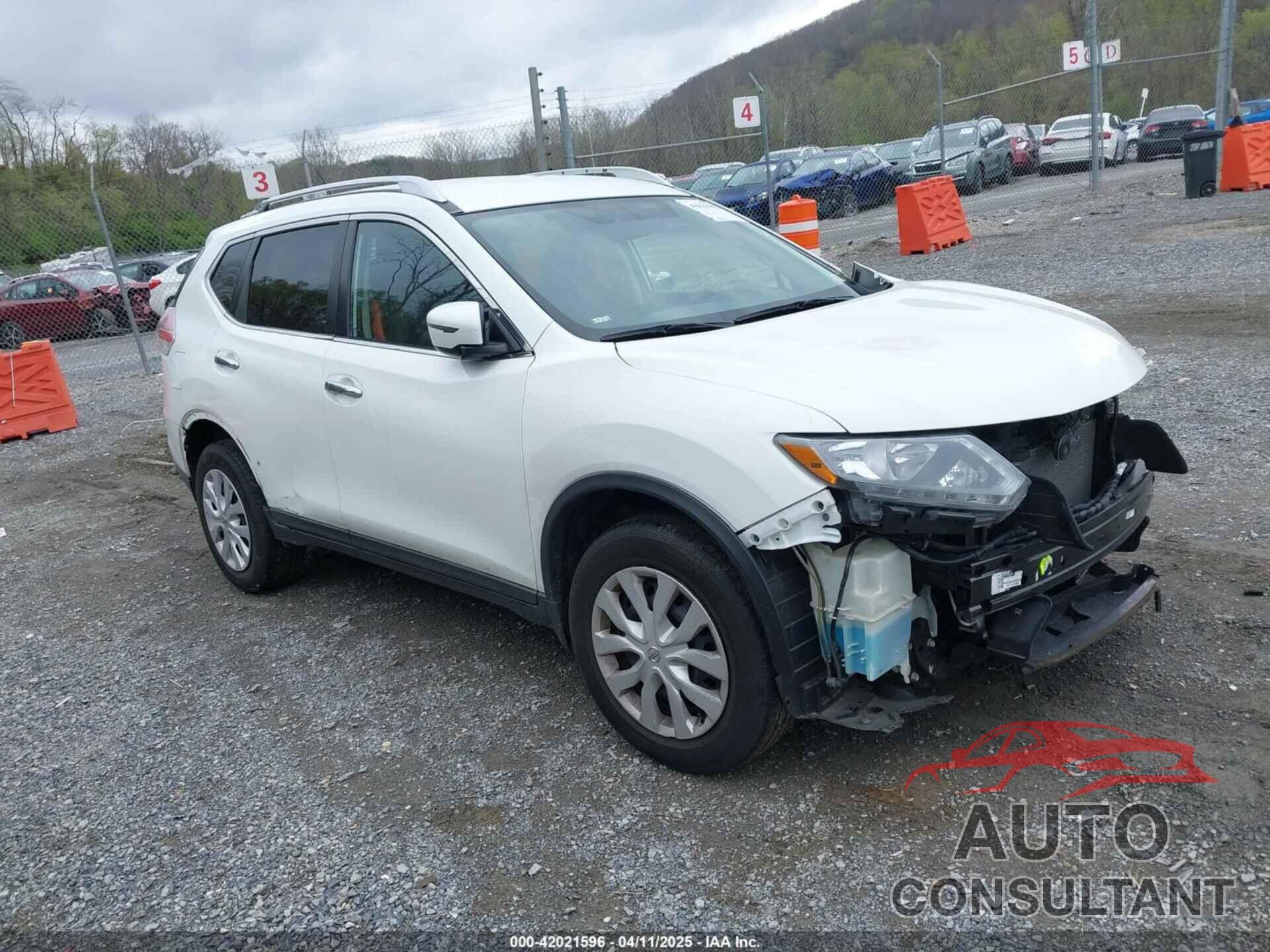 NISSAN ROGUE 2016 - KNMAT2MV7GP713086