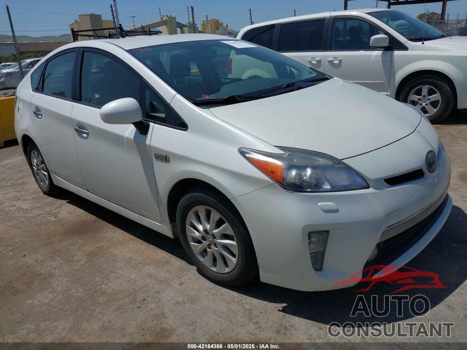 TOYOTA PRIUS PLUG-IN 2012 - JTDKN3DP1C3007173