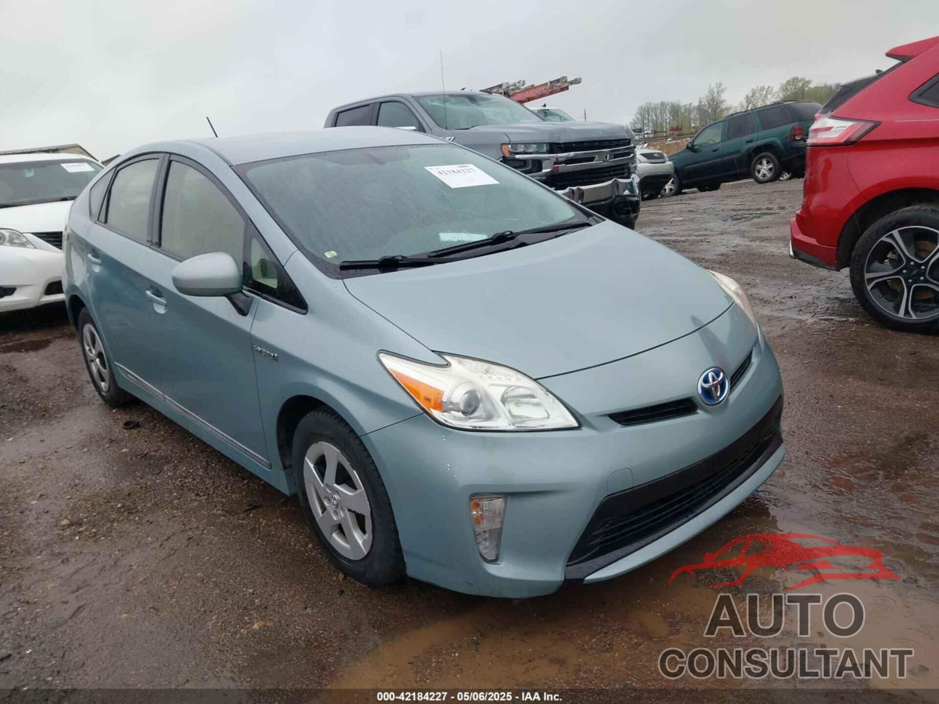 TOYOTA PRIUS 2013 - JTDKN3DU4D5612512