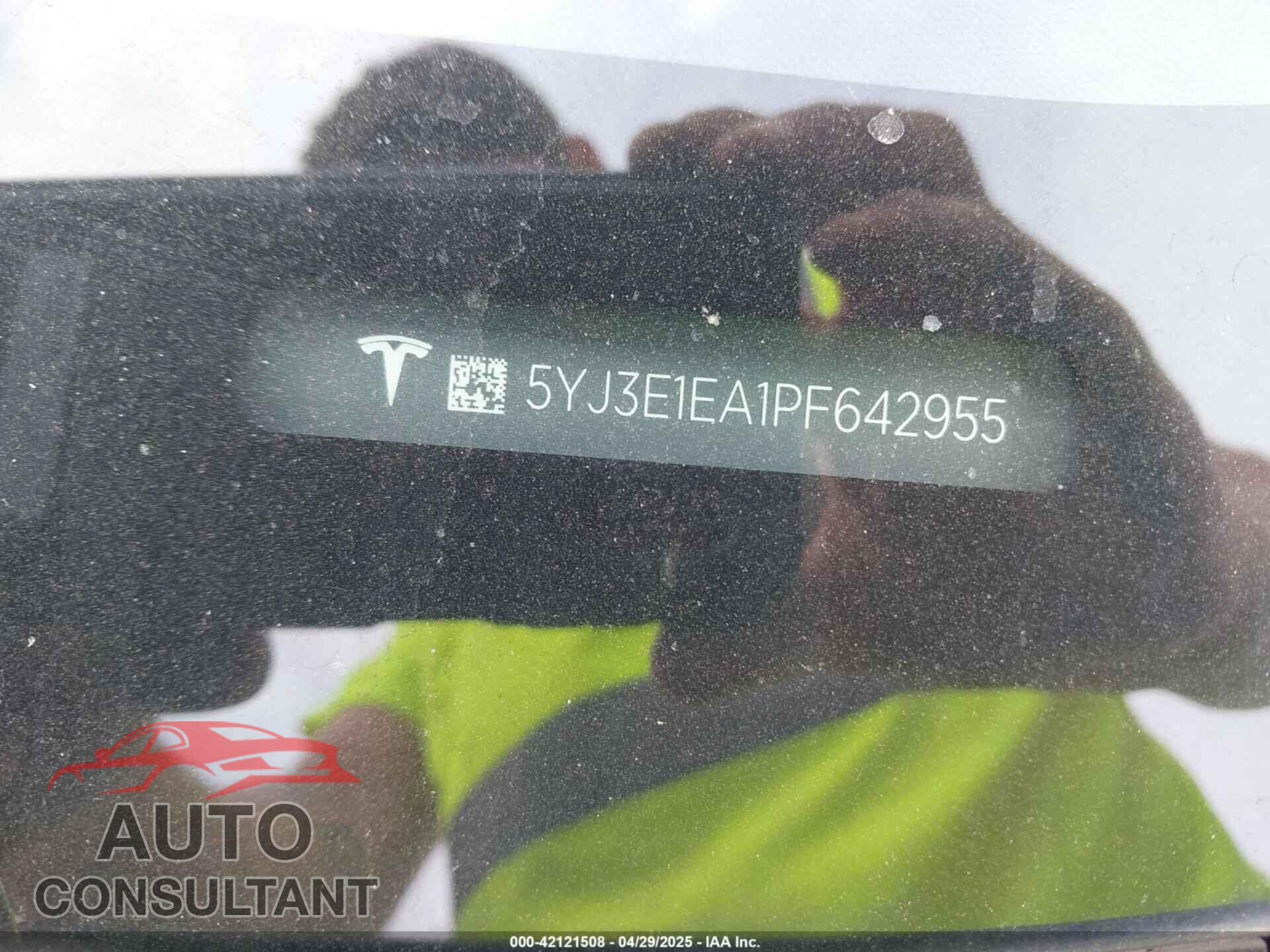 TESLA MODEL 3 2023 - 5YJ3E1EA1PF642955