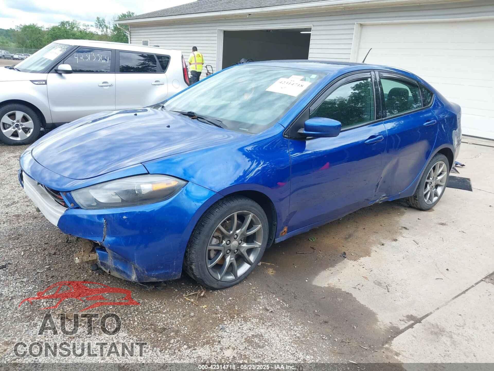 DODGE DART 2013 - 1C3CDFBH6DD329540