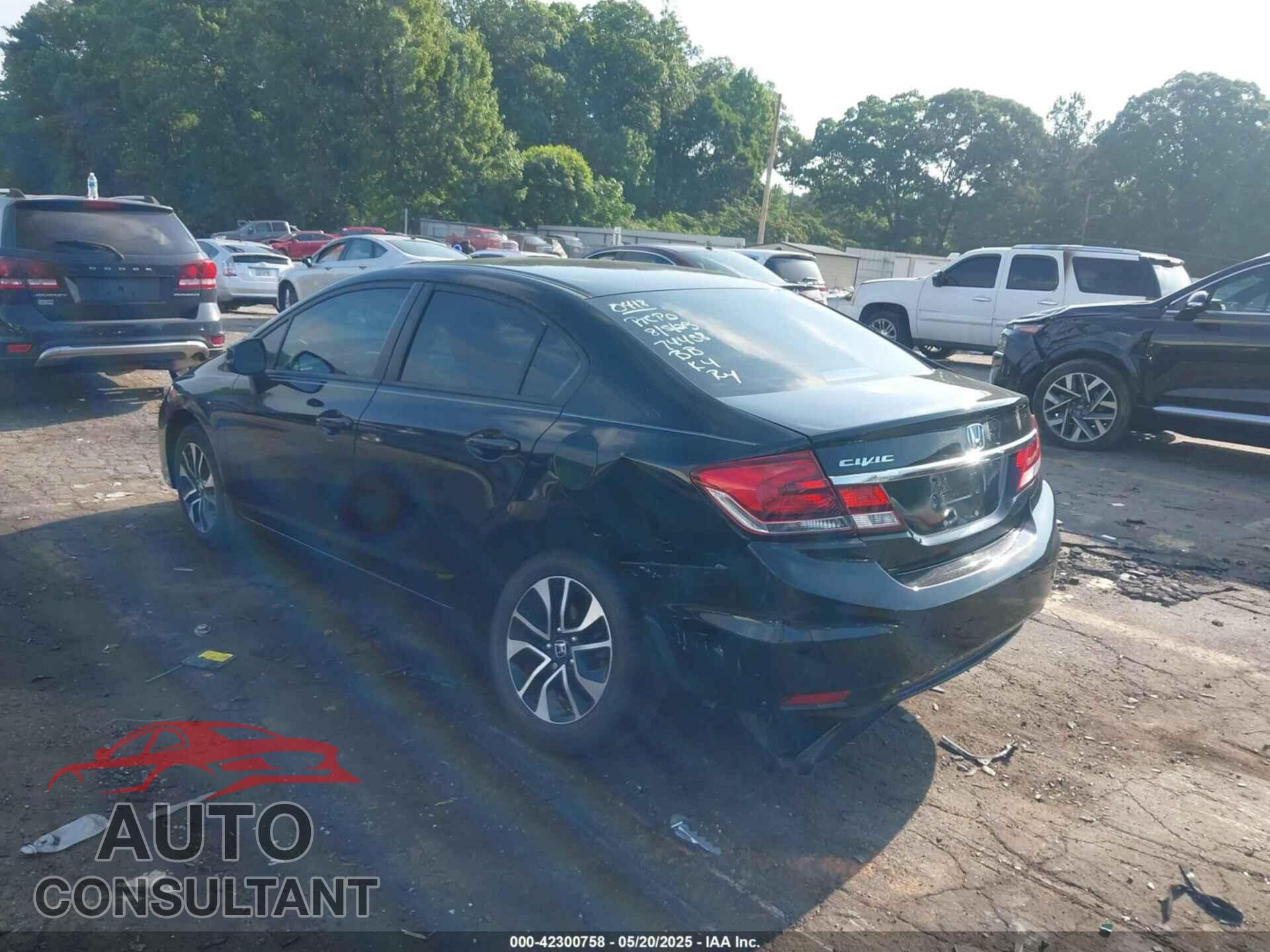 HONDA CIVIC 2013 - 19XFB2F92DE010418
