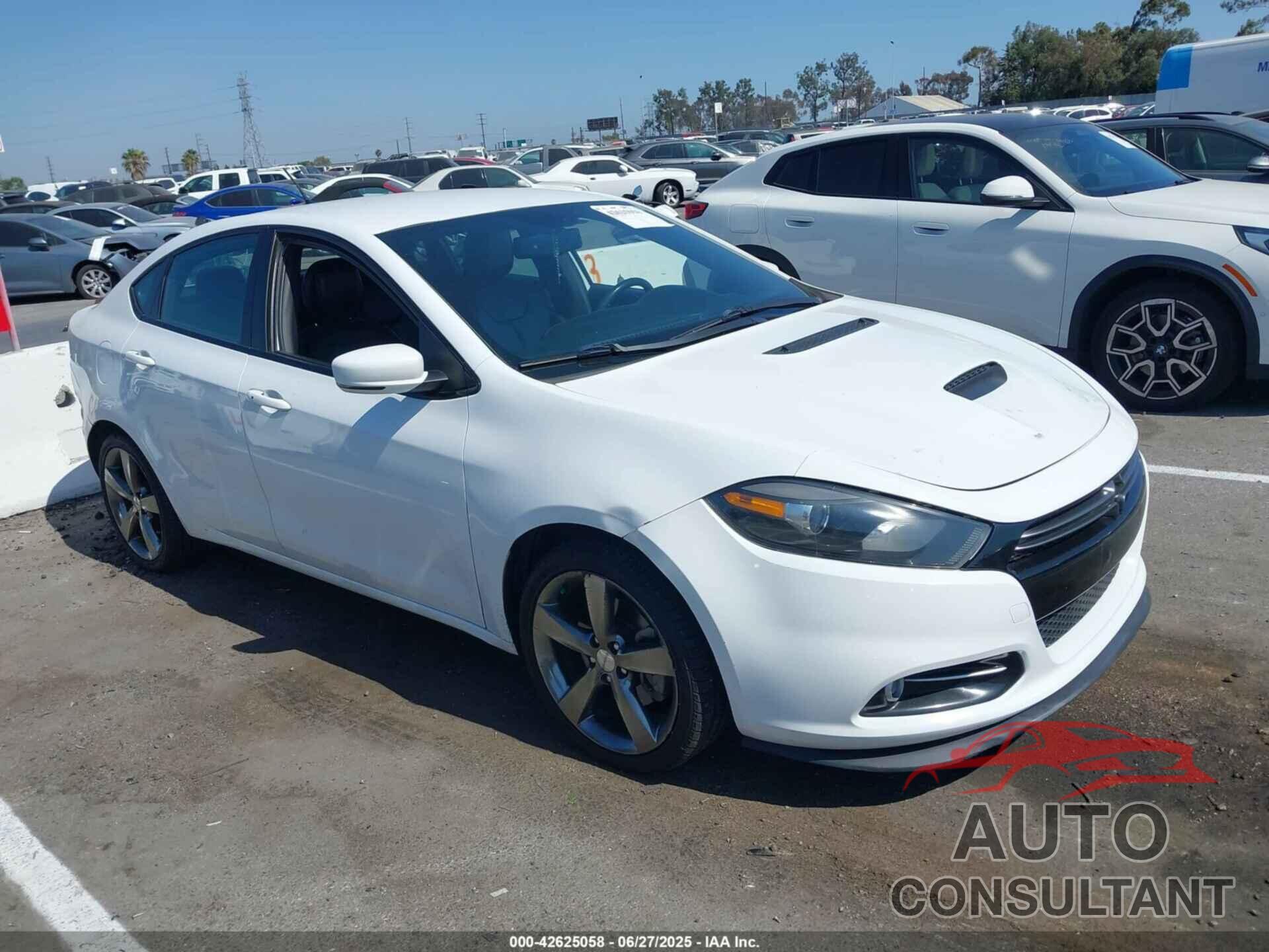 DODGE DART 2016 - 1C3CDFEB1GD728240