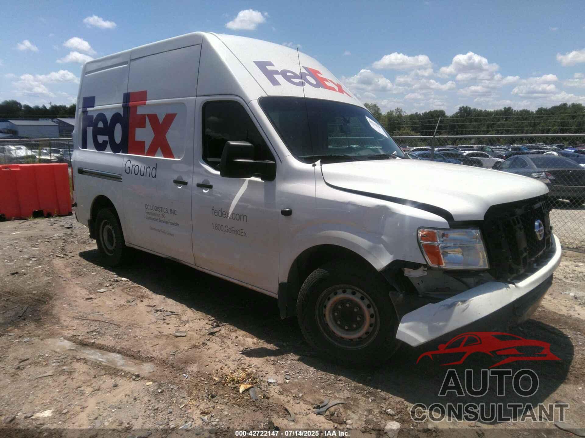NISSAN NV CARGO NV2500 HD 2021 - 1N6BF0LY8MN805517