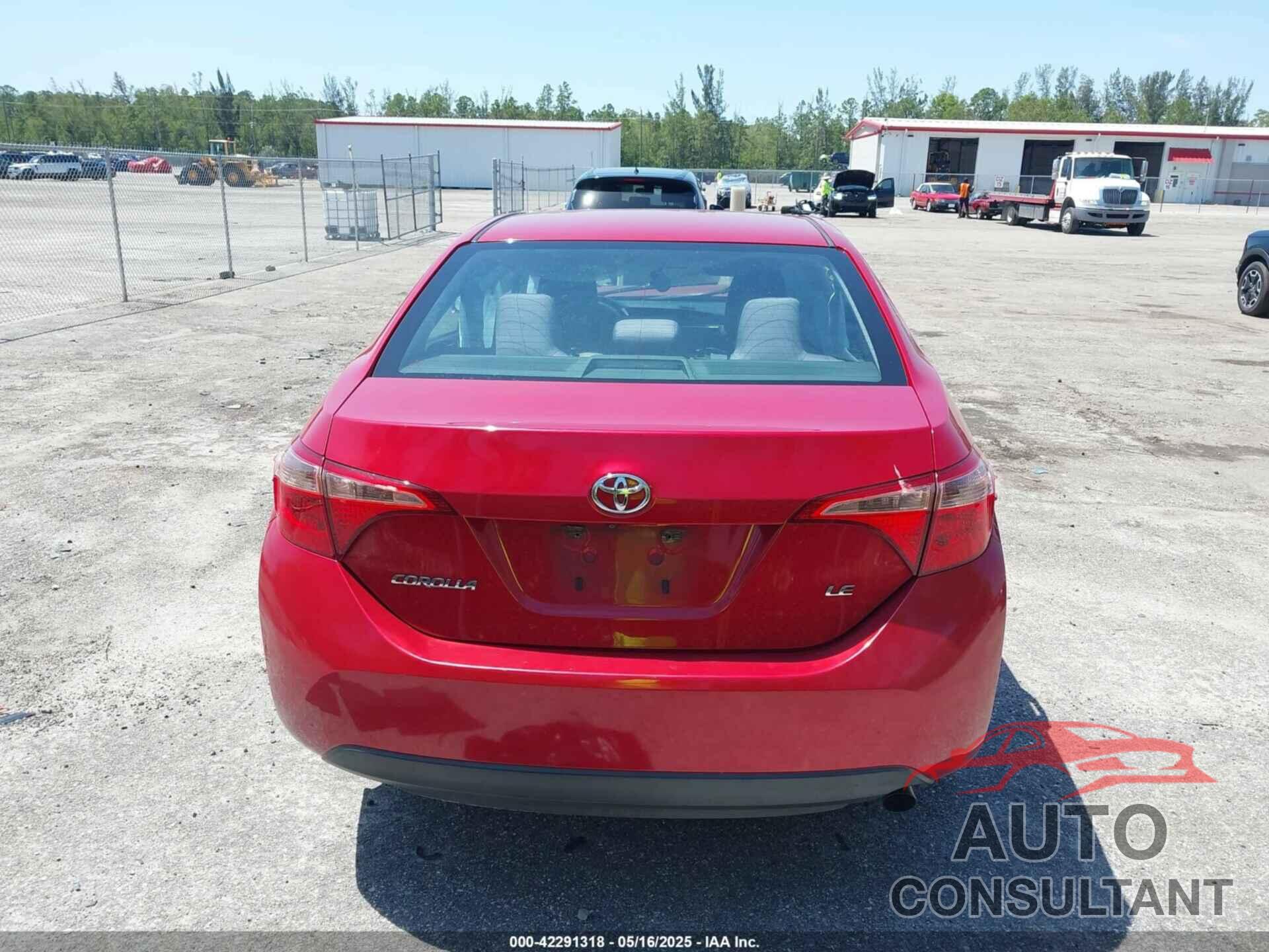 TOYOTA COROLLA 2017 - 2T1BURHE0HC930063