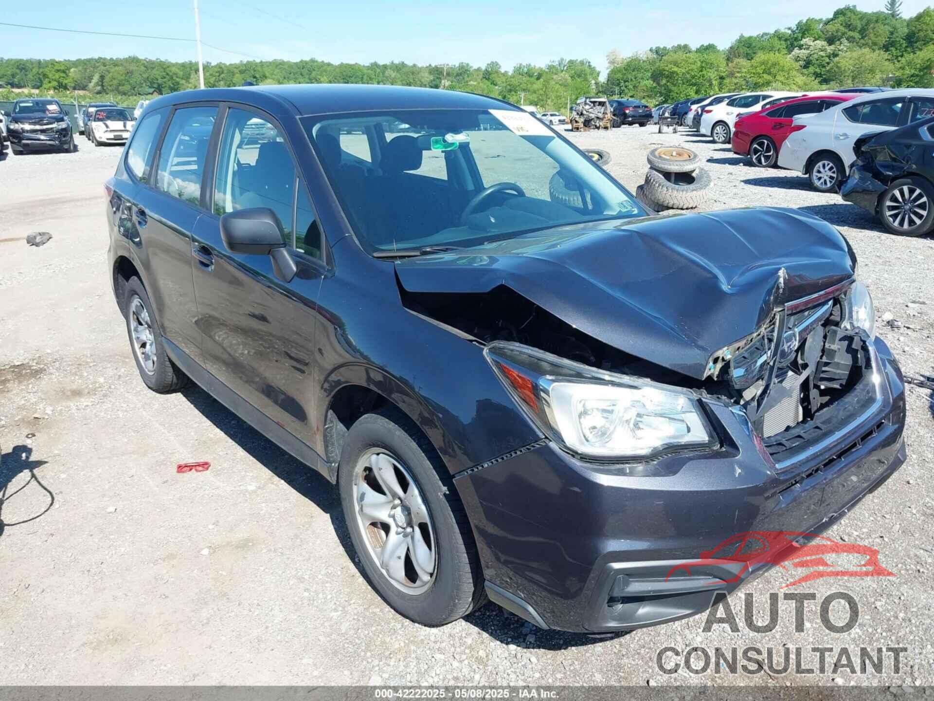 SUBARU FORESTER 2018 - JF2SJAAC6JH525816
