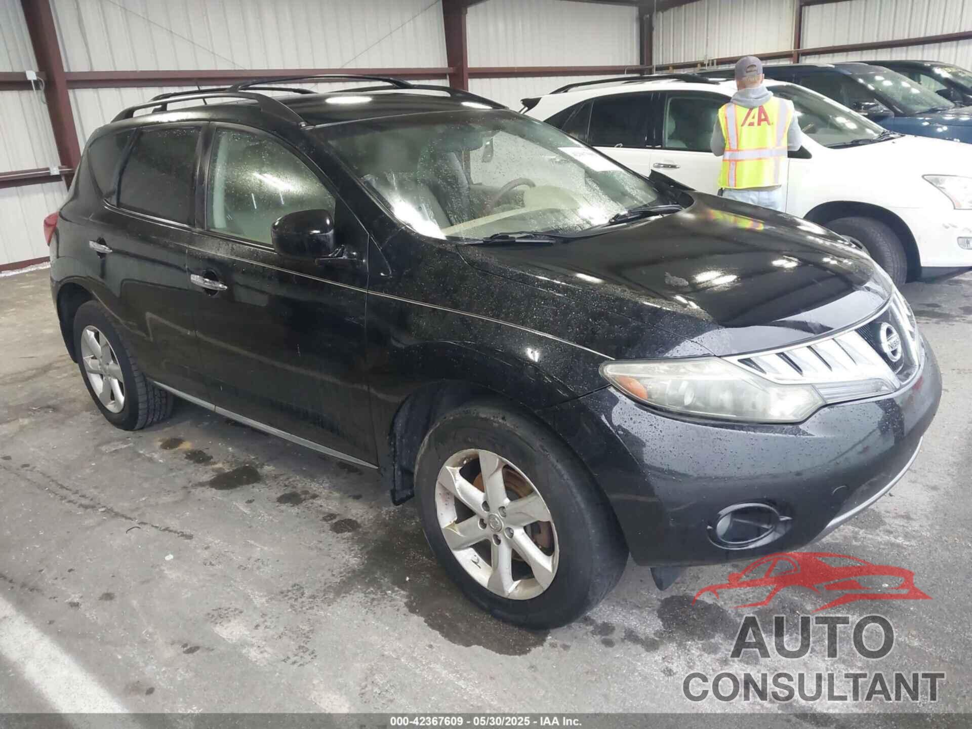 NISSAN MURANO 2009 - JN8AZ18U59W001568